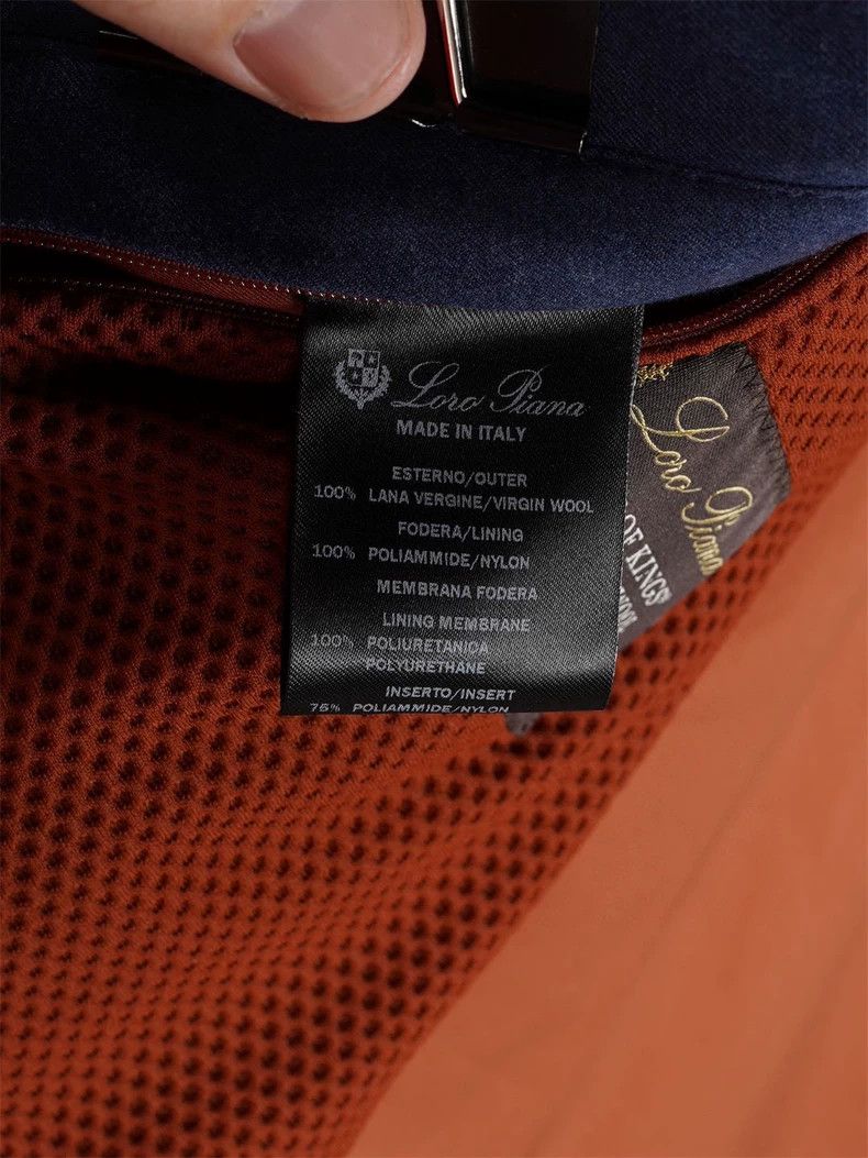 Loro Piana LORO PIANA GOK Classic series men's zipper stand collar ja Size US XL / EU 56 / 4 - 8 Thumbnail