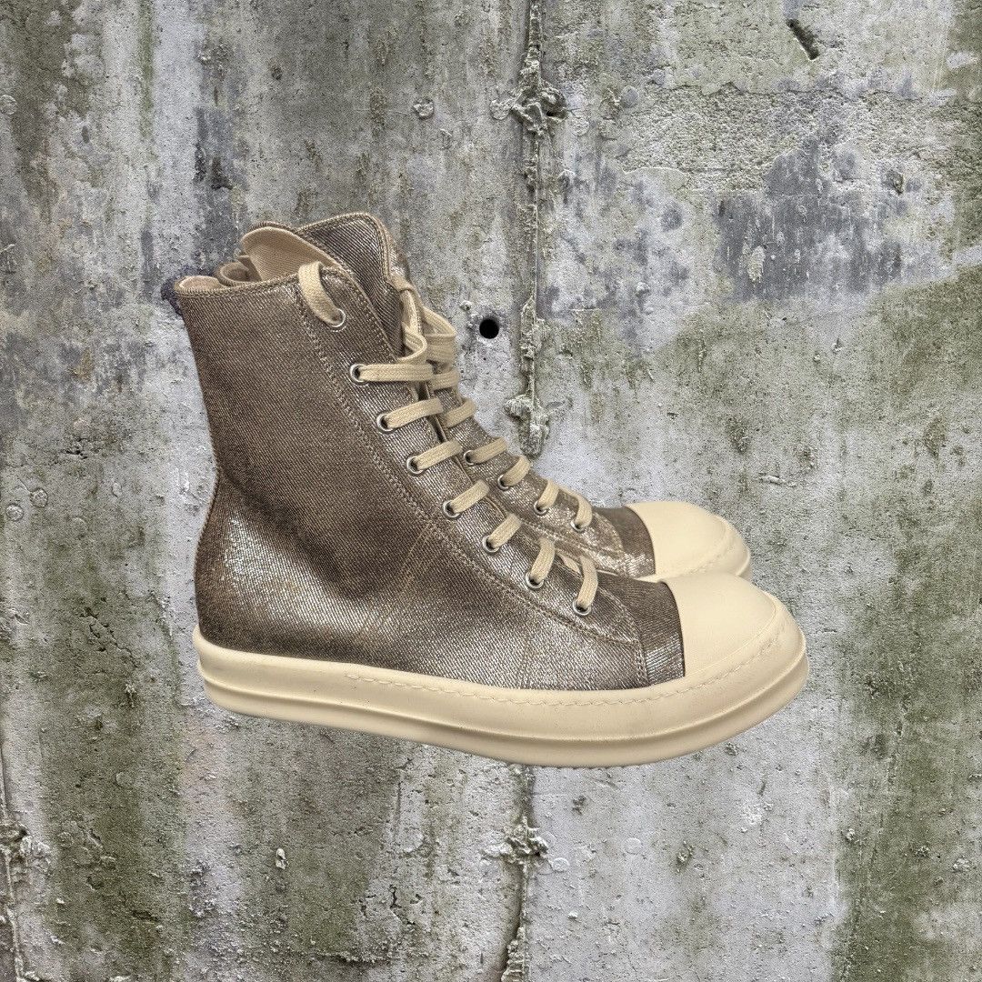 Rick Owens Drkshdw Rick Owens Drkshdw Silver Ramones 42 | Grailed