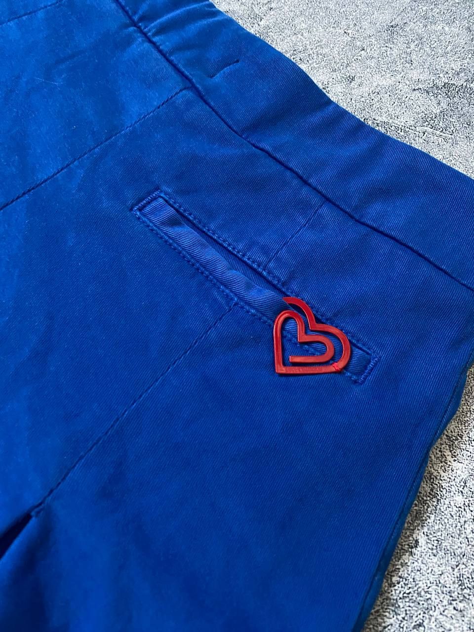 Moschino Mini skirt Love Moschino Blue Harts Size 27" / US 4 / IT 40 - 9 Thumbnail