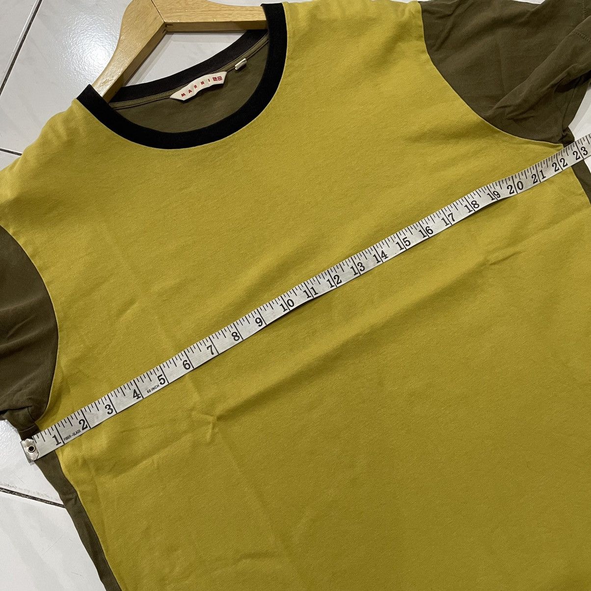 Marni × Uniqlo Marni uniqlo twotone color tee Size US L / EU 52-54 / 3 - 6 Thumbnail