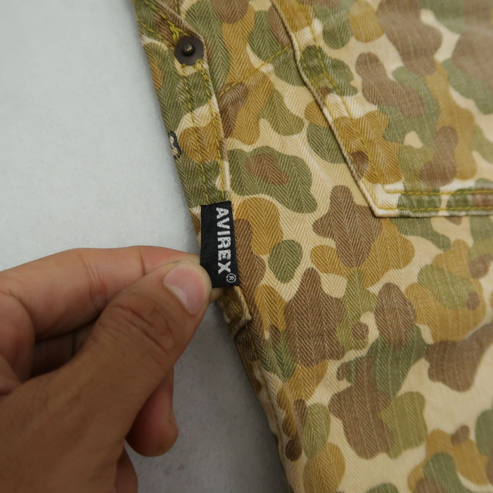 Buzz Rickson's 1990s Buzz Rickson's Avirex Camouflage Fatigue Pants USMC Size US 30 / EU 46 - 14 Thumbnail