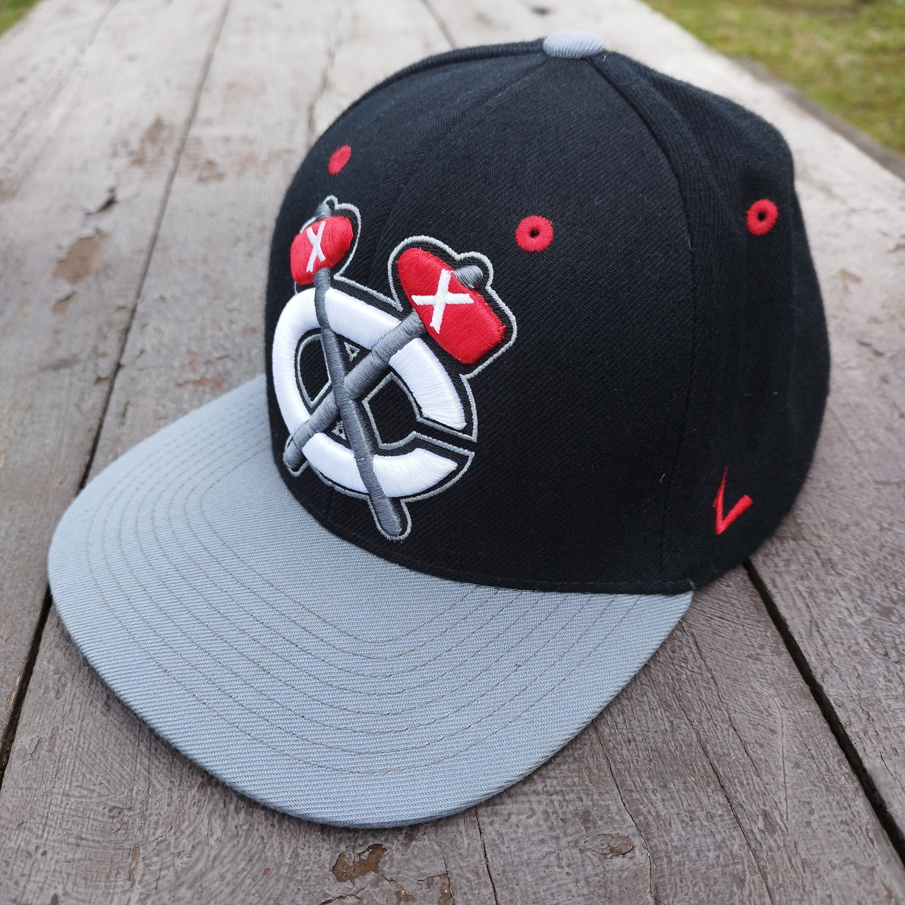 Zephyr Chicago Blackhawks Zephyr Snapback Hat NHL Axes Logo Wool Size ONE SIZE - 1 Thumbnail
