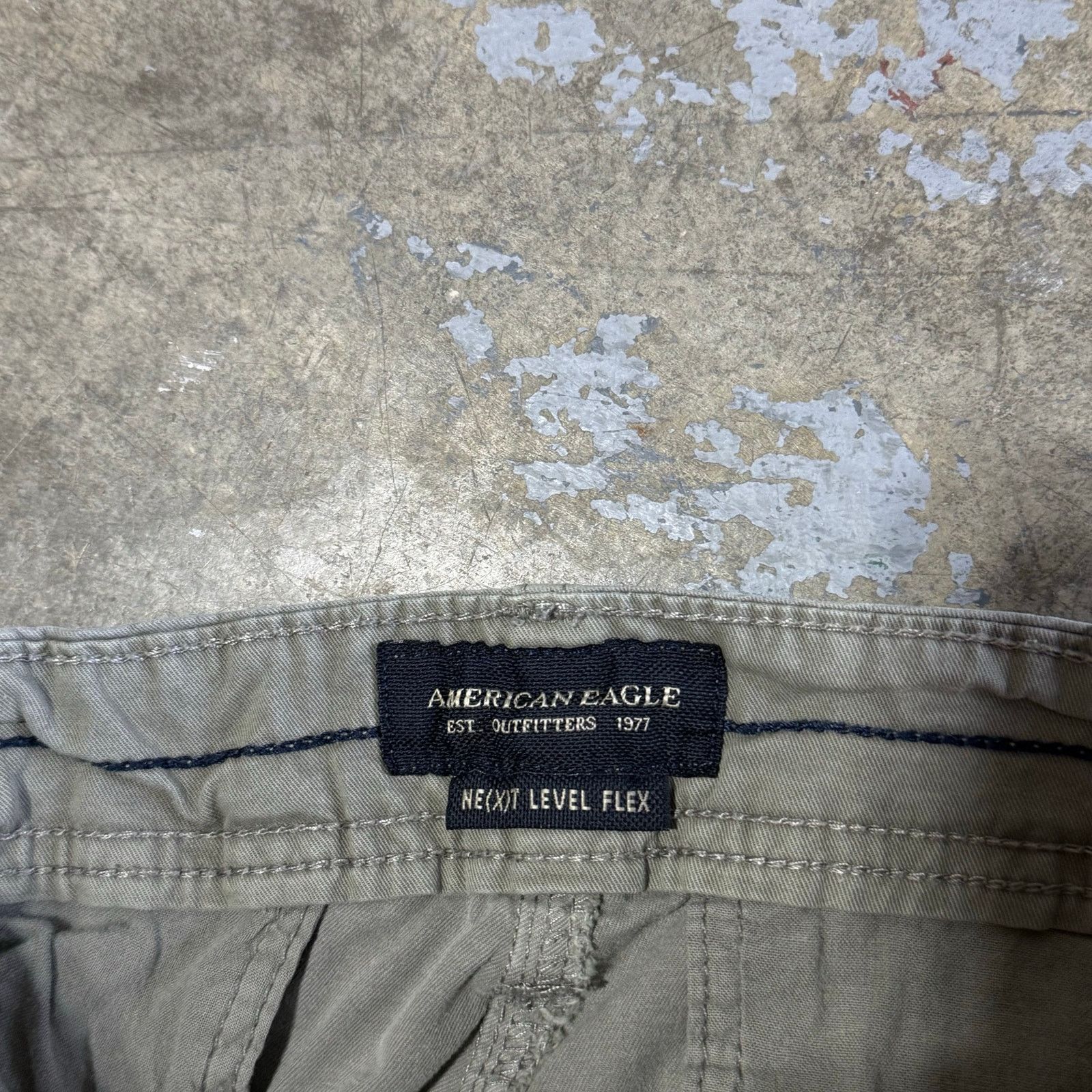 American Eagle Outfitters Vintage Y2K American Eagle Baggy Cargo Shorts Size US 32 / EU 48 - 2 Thumbnail