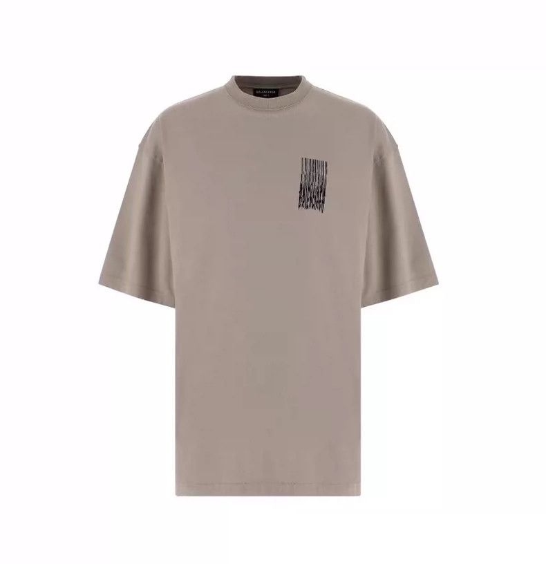 Balenciaga Balenciaga Khaki color waterfall letter logo short-sleeve Size US M / EU 48-50 / 2 - 1 Thumbnail
