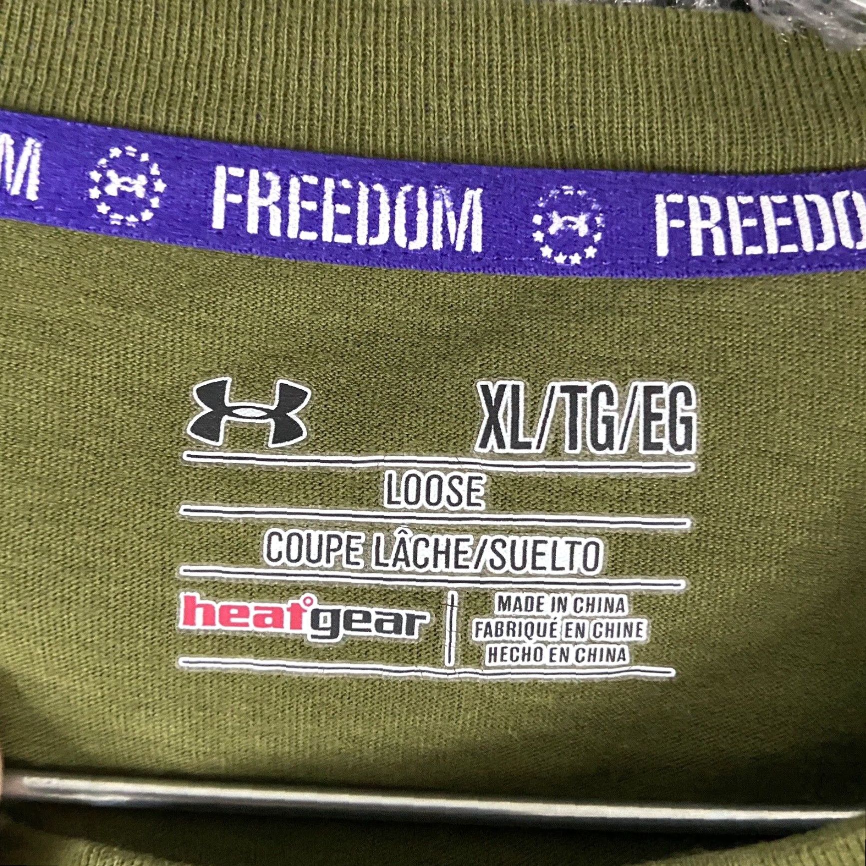 Under Armour Under Armour Graphic Tee Men's XL Green Freedom Size US XL / EU 56 / 4 - 7 Thumbnail