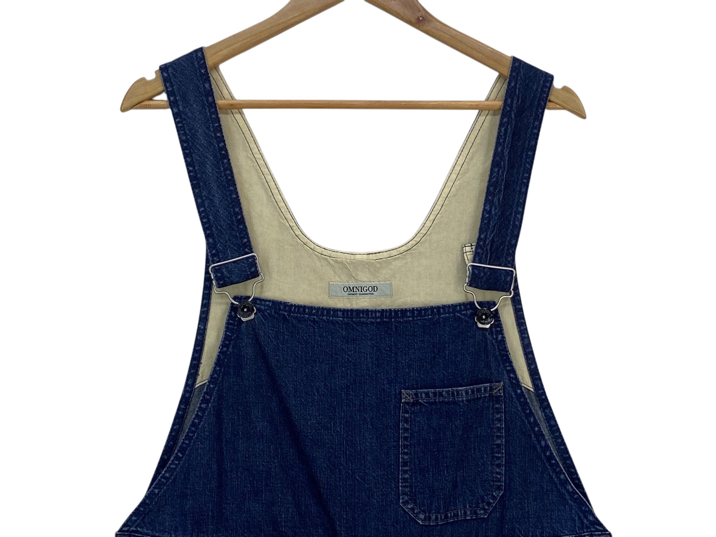 OMNIGOD × Vintage Omnigod Bib Overalls Size 34" / US 12 / IT 48 - 3 Thumbnail