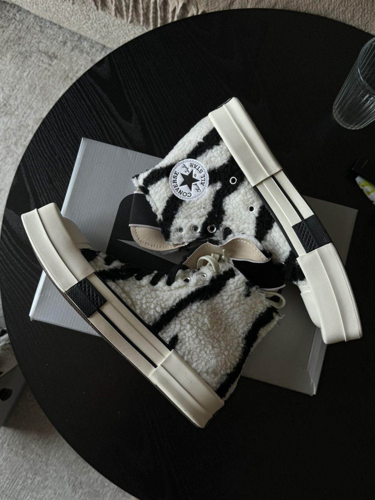 Converse × Rick Owens × Rick Owens Drkshdw RICK OWENS X CONVERSE 41 Size US 7.5 / EU 40-41 - 6 Thumbnail