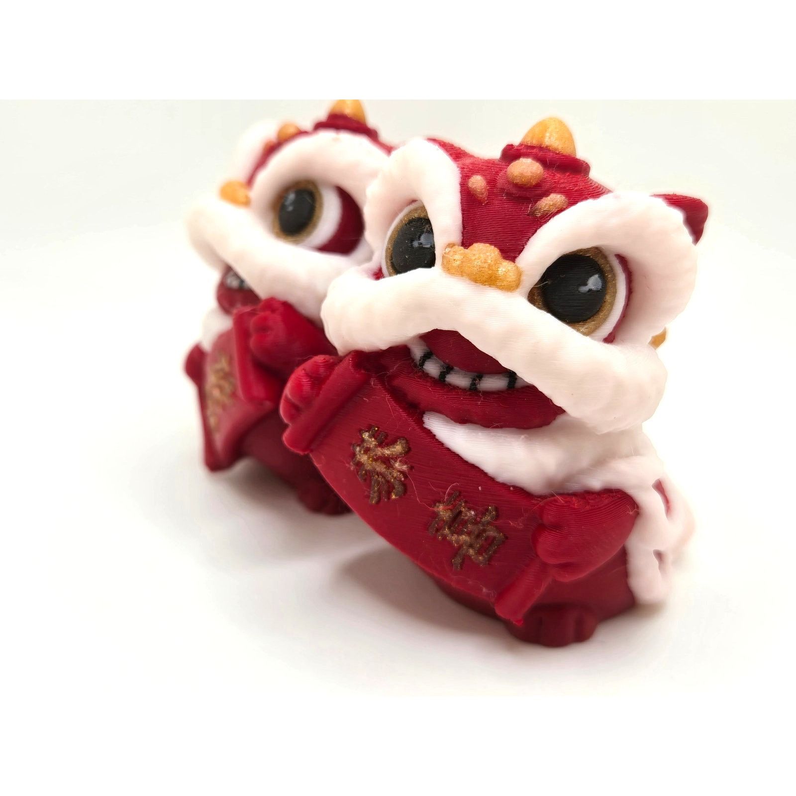 Other NEW Lunar Year Chinese Lion Dance Figurines Set Size ONE SIZE - 4 Thumbnail