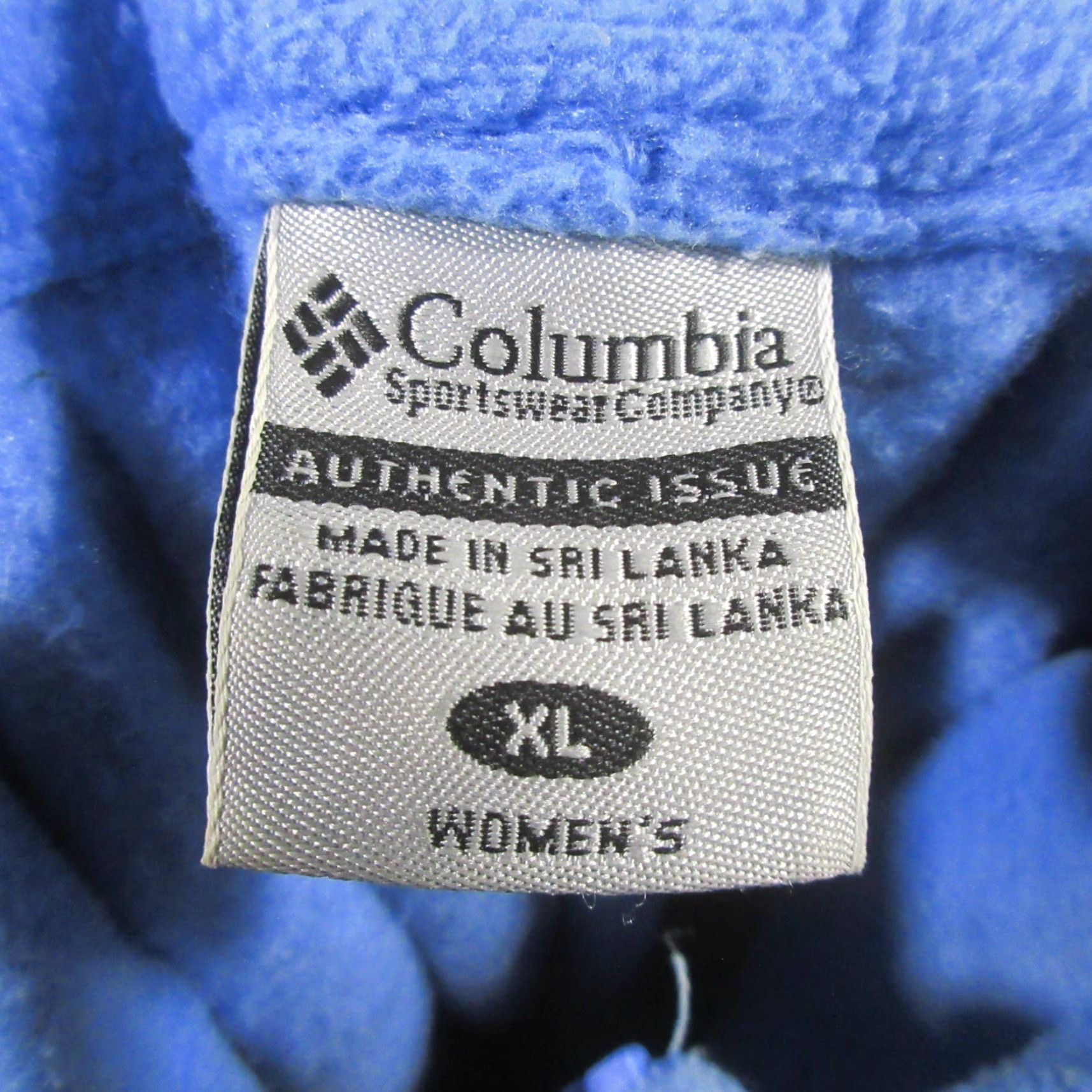 Vintage Columbia Jacket Womens XL Blue 3 in 1 Hooded Fleece Liner Ski Outdoor Coat New title Size XL / US 12-14 / IT 48-50 - 3 Thumbnail
