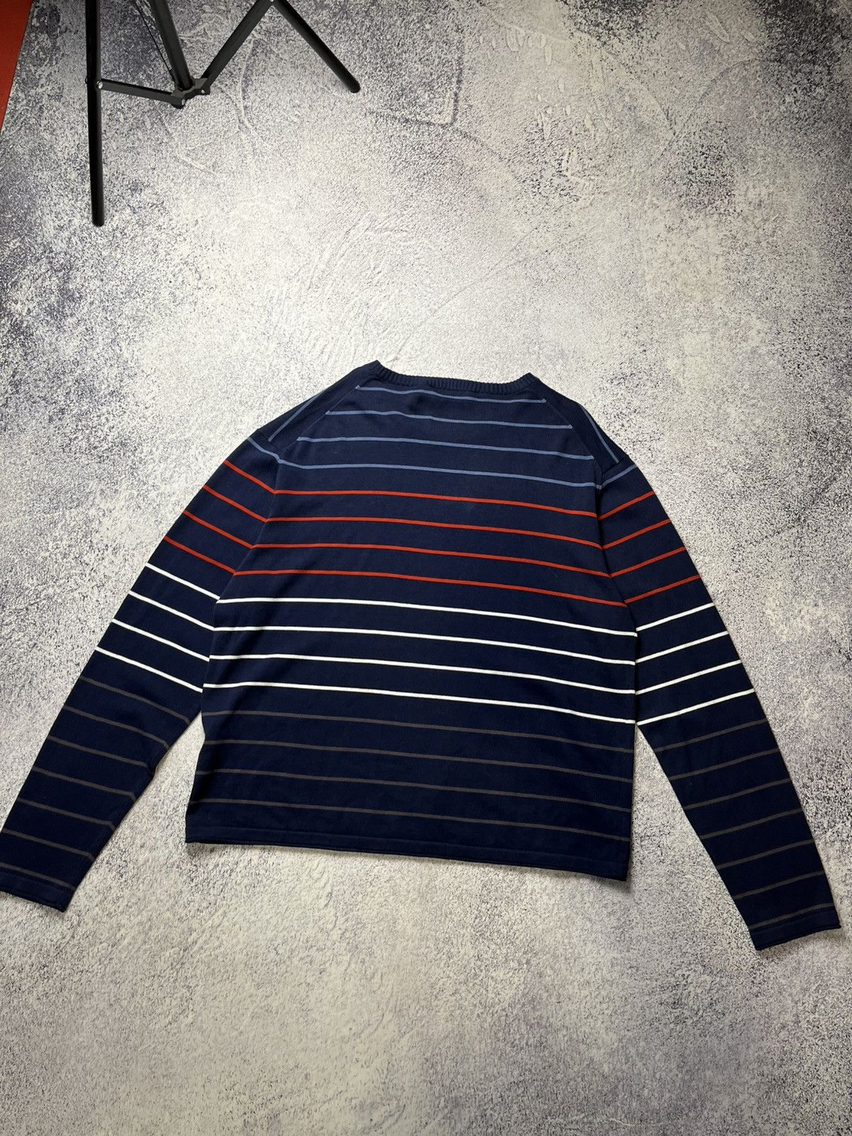 Vintage Vintage YSL Yves Saint Laurent Crewneck Knit Sweater 90s Size US XXL / EU 58 / 5 - 13 Thumbnail