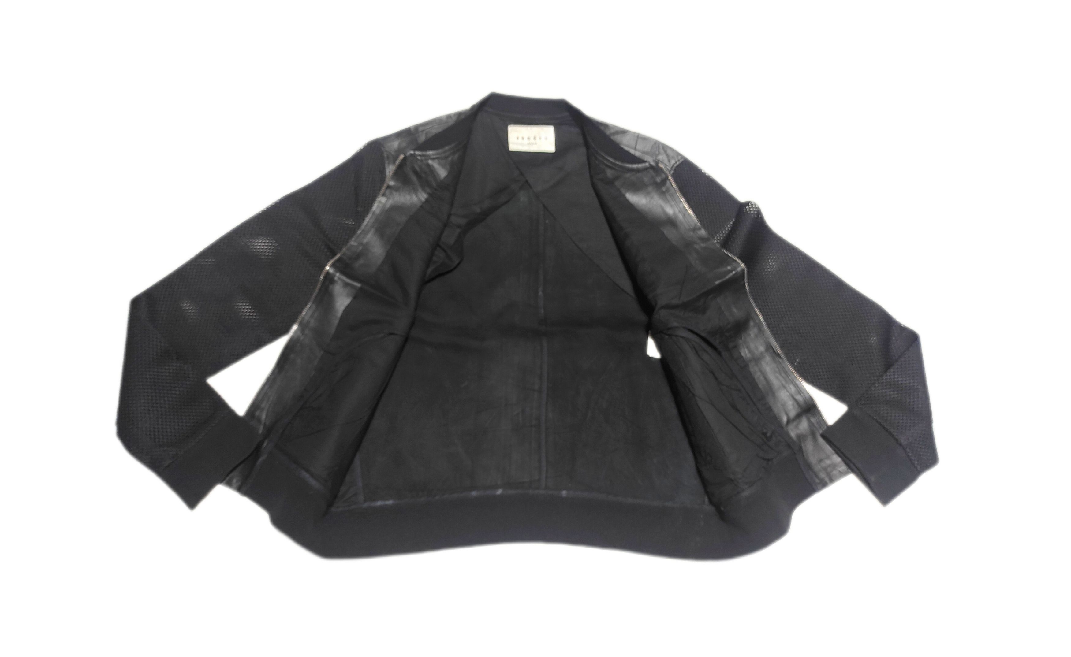 Sandro Unique Sandro leather jacket calf skin Made in France Size XS / US 0-2 / IT 36-38 - 4 Thumbnail