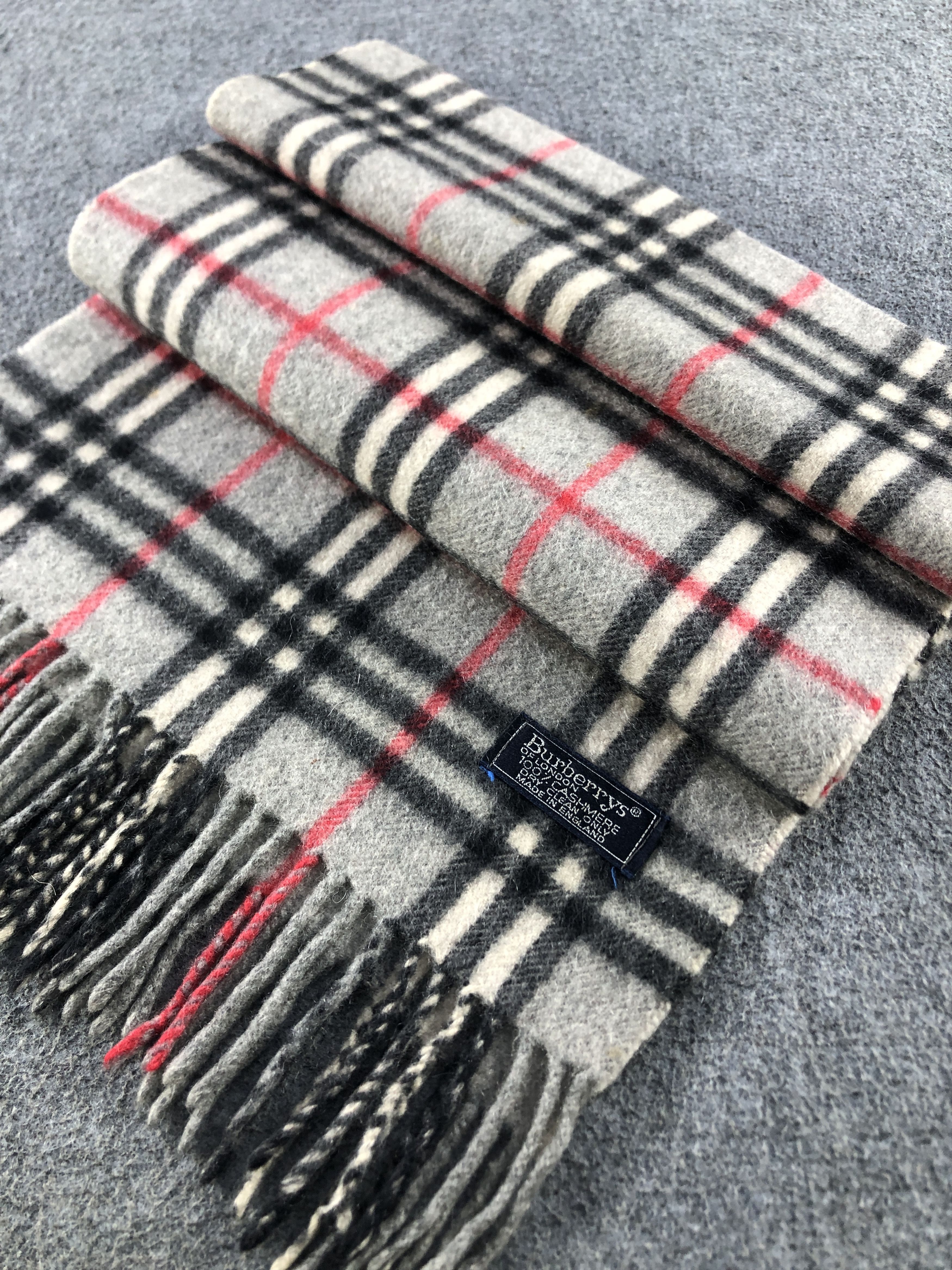Burberry Burberry Cashmere Scarf / Muffler / Neckwear P721 Size ONE SIZE - 3 Thumbnail