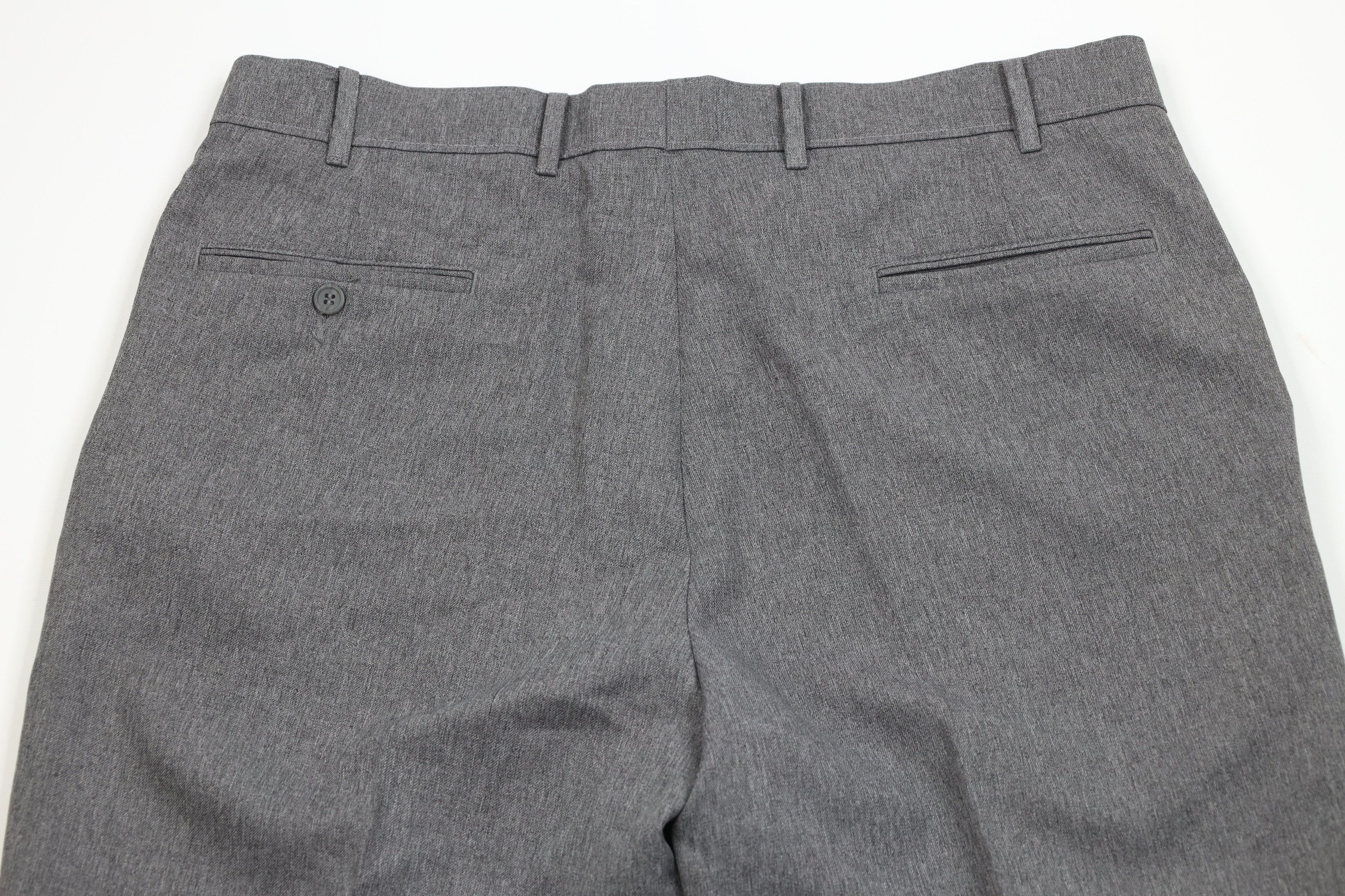 Levi's Vintage 90s Levis Chambray Wide Leg Chino Pants Gray USA Size US 38 / EU 54 - 9 Thumbnail