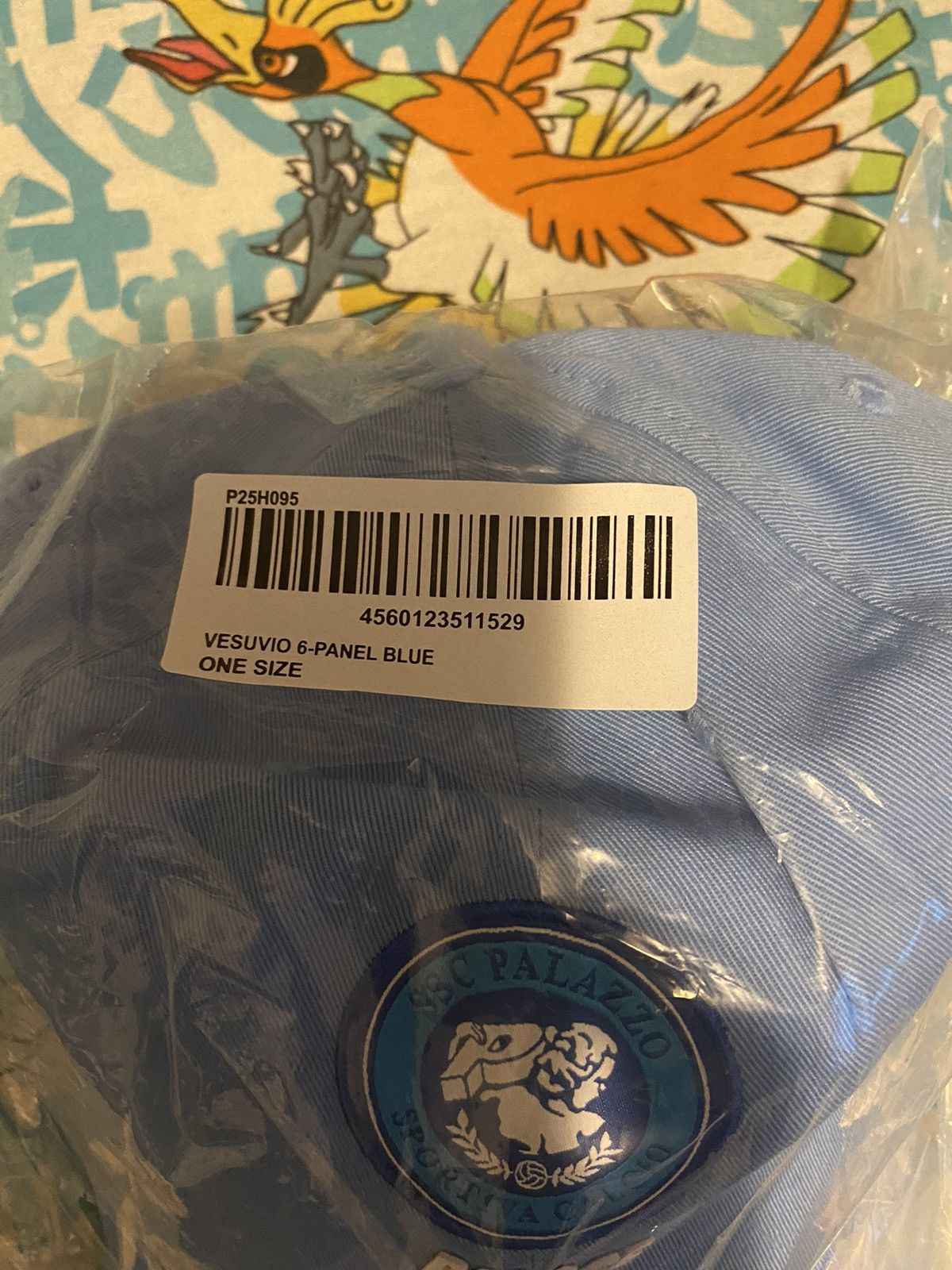 Palace Palace Vesuvio 6-Panel Cap Blue Size ONE SIZE - 7 Thumbnail