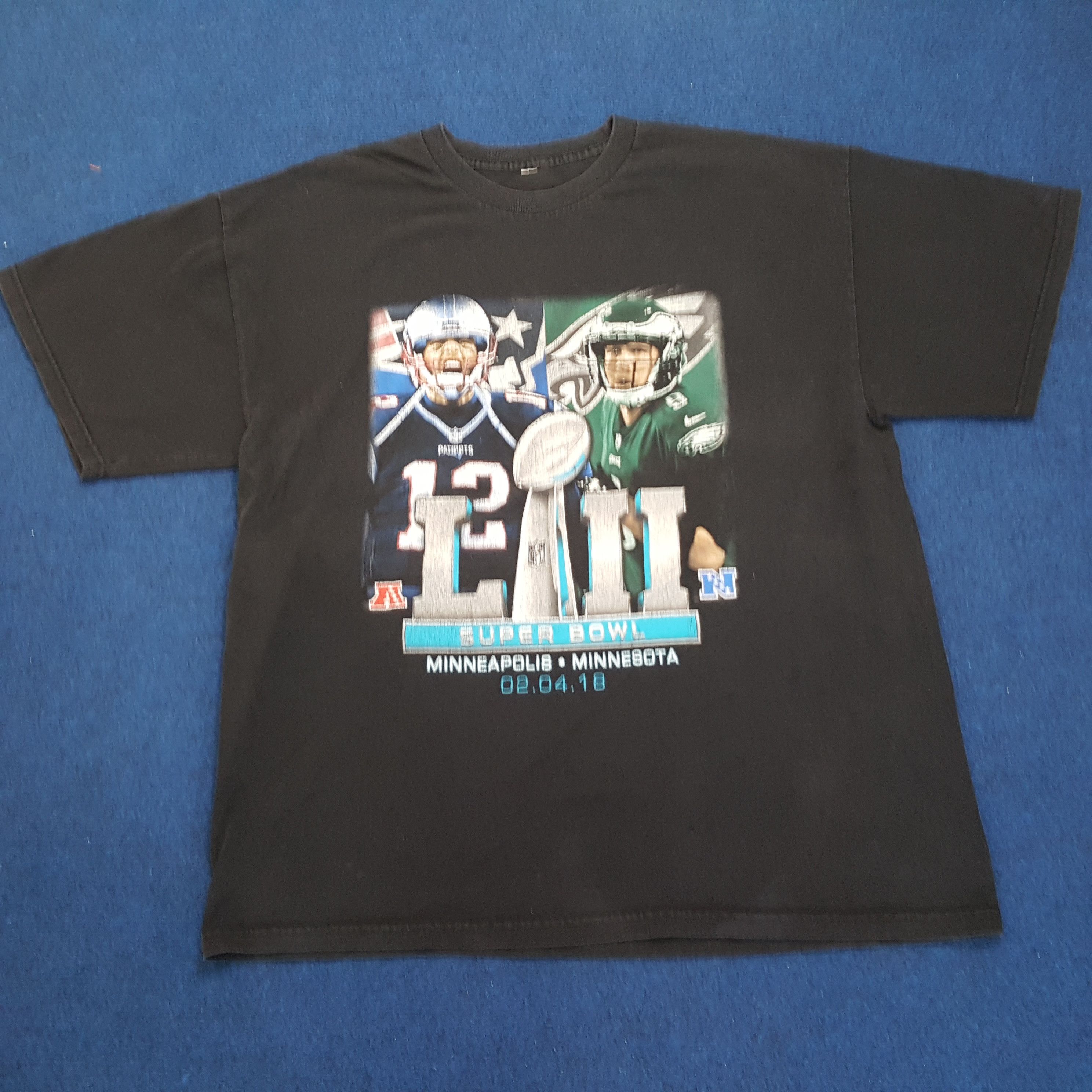 NFL × Vintage Vintage NFL Super Bowl American Football Sports T-shirt Size US XL / EU 56 / 4 - 1 Thumbnail
