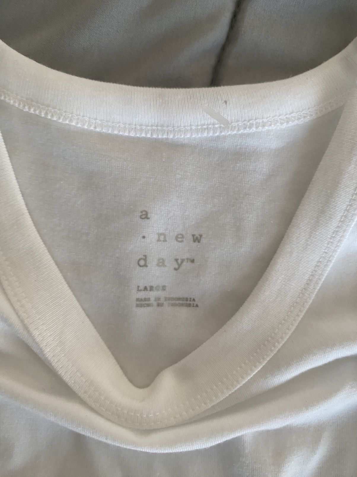 Other A New Day Women’s sleeveless NWT Knit White Ballet Dress Size L / US 10 / IT 46 - 11 Thumbnail