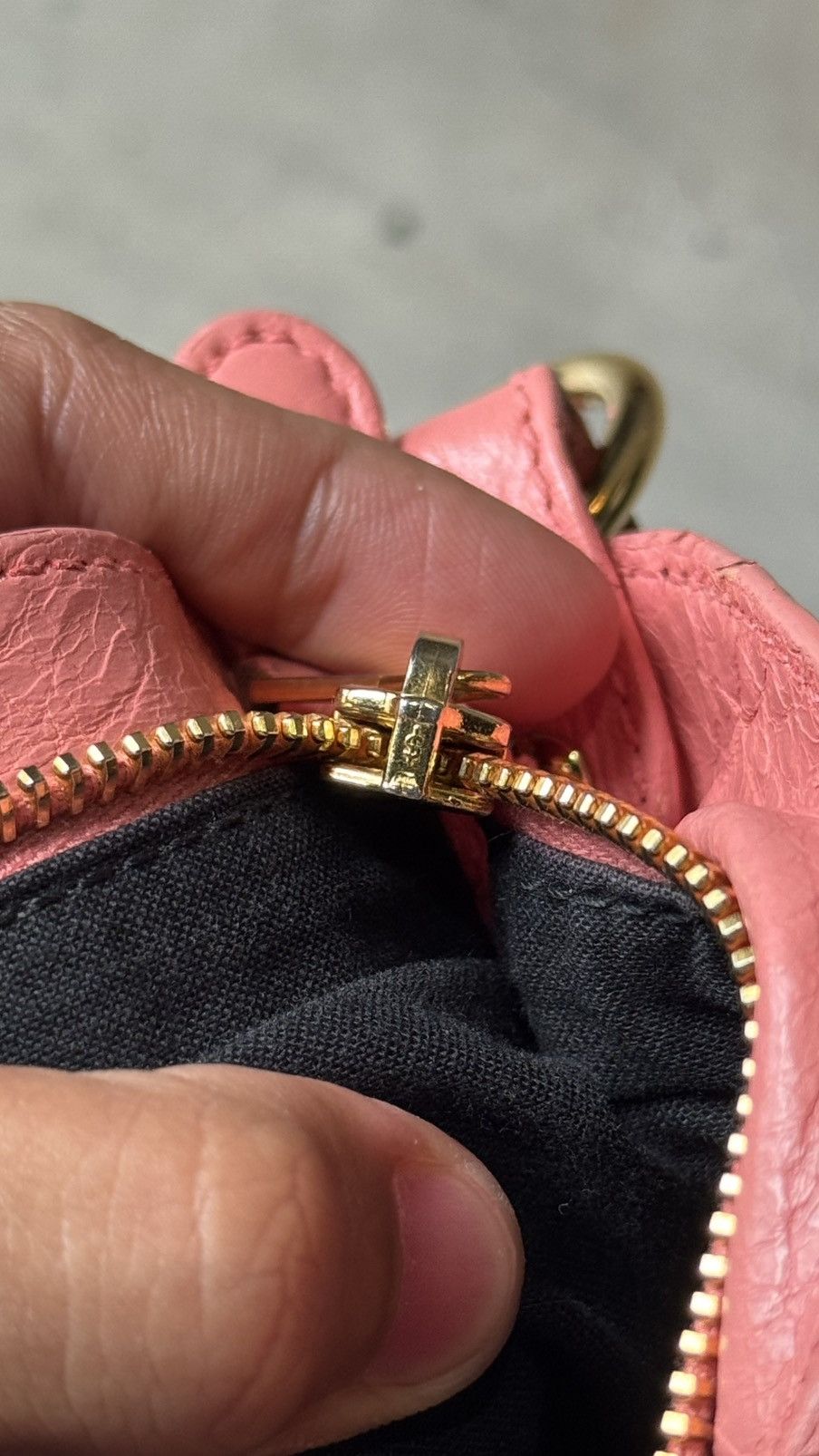 Balenciaga BALENCIAGA Agneau Giant 12 GoldHardware MiniCity RoseJaipur Size ONE SIZE - 9 Thumbnail