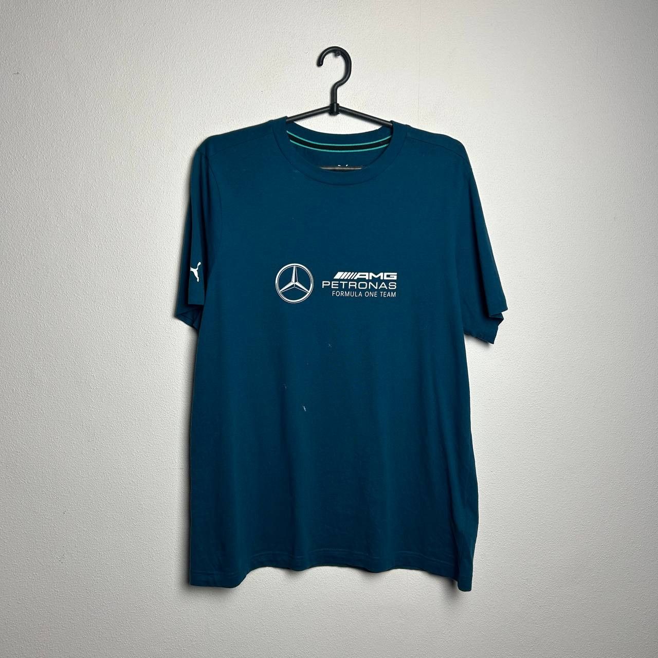 Puma Mens Puma Mercedes Benz Petronas racing streetwear tee Size US M / EU 48-50 / 2 - 1 Thumbnail