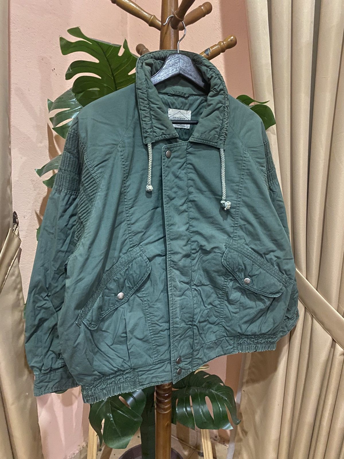 Vintage Vintage Emerson Military-Style Green Jacket – UK-Inspired Size US L / EU 52-54 / 3 - 3 Thumbnail