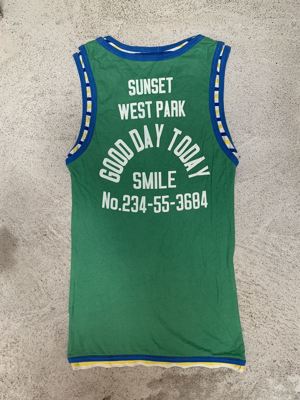 Vintage TANKTOP 7 BRIDGE GARMENTS JAPANASE Size US M / EU 48-50 / 2 - 2 Thumbnail