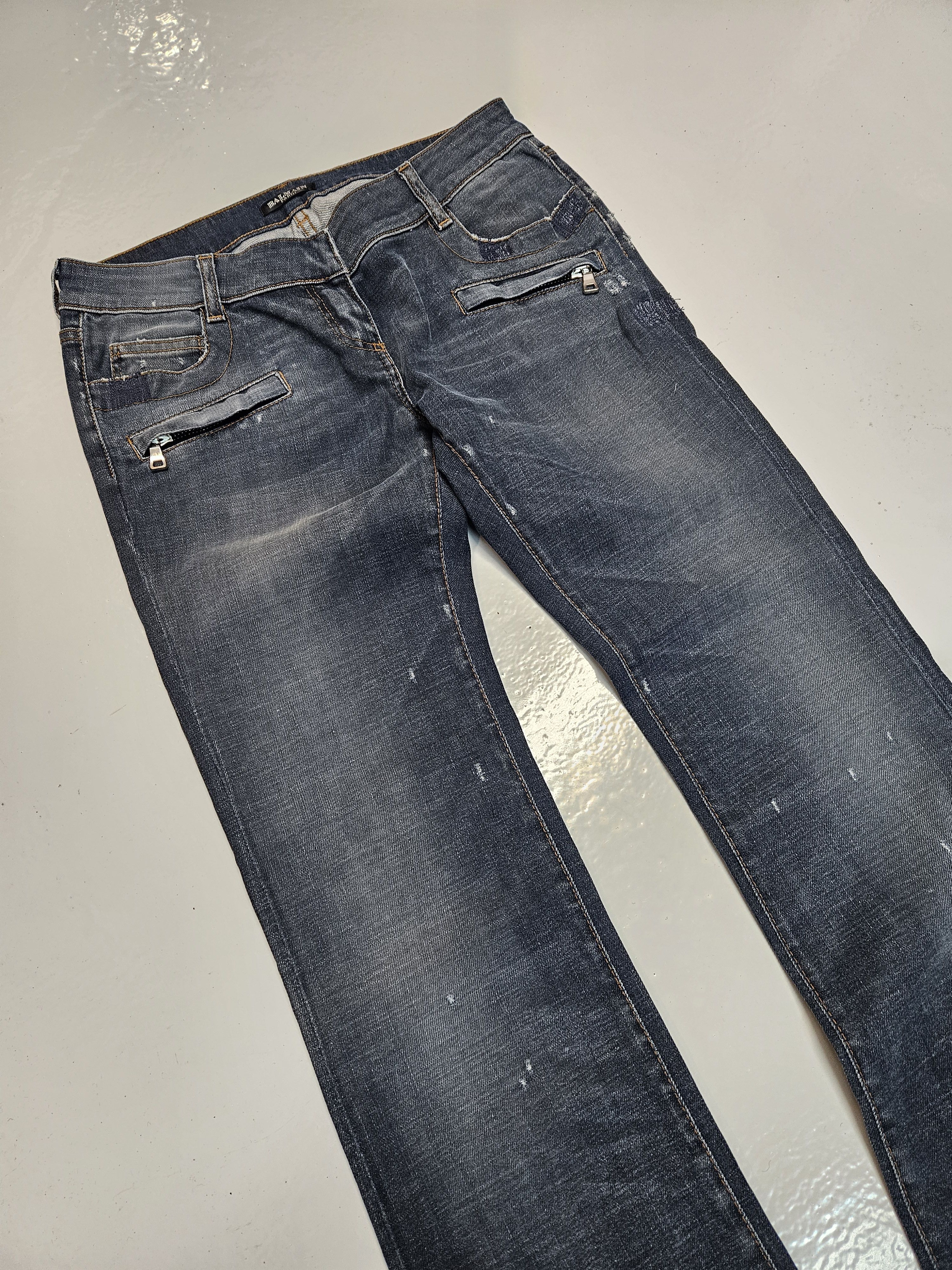 Balmain Y2k Balmain low rise bootcut denim Size 30" / US 8 / IT 44 - 3 Thumbnail