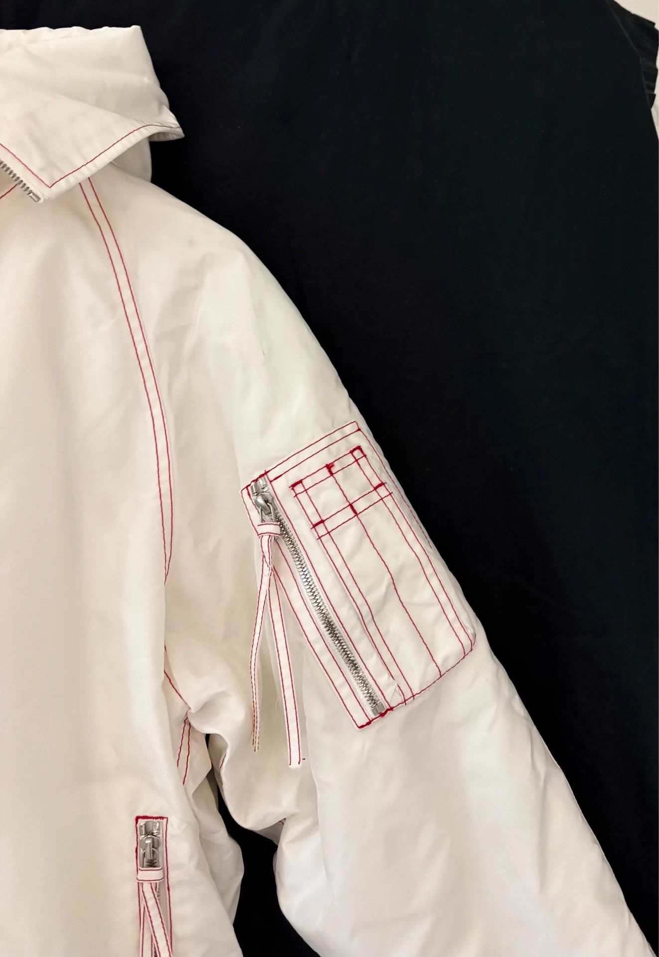 KANGHYUK Kanghyuk Men's White Relaxed Parka S Airbag Nylon Down Coat Size US S / EU 44-46 / 1 - 5 Thumbnail