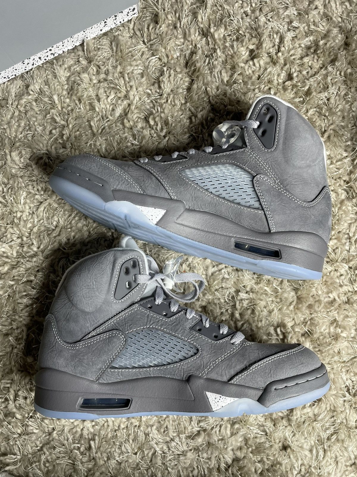 Jordan Brand Jordan 5 Wolf Grey Size US 8.5 / EU 41-42 - 3 Thumbnail