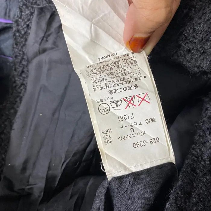 Morgan Homme Vtg 80’ MORGAN DE TOI Paris Designer Sherpa Heavy Coat Size M / US 6-8 / IT 42-44 - 5 Thumbnail