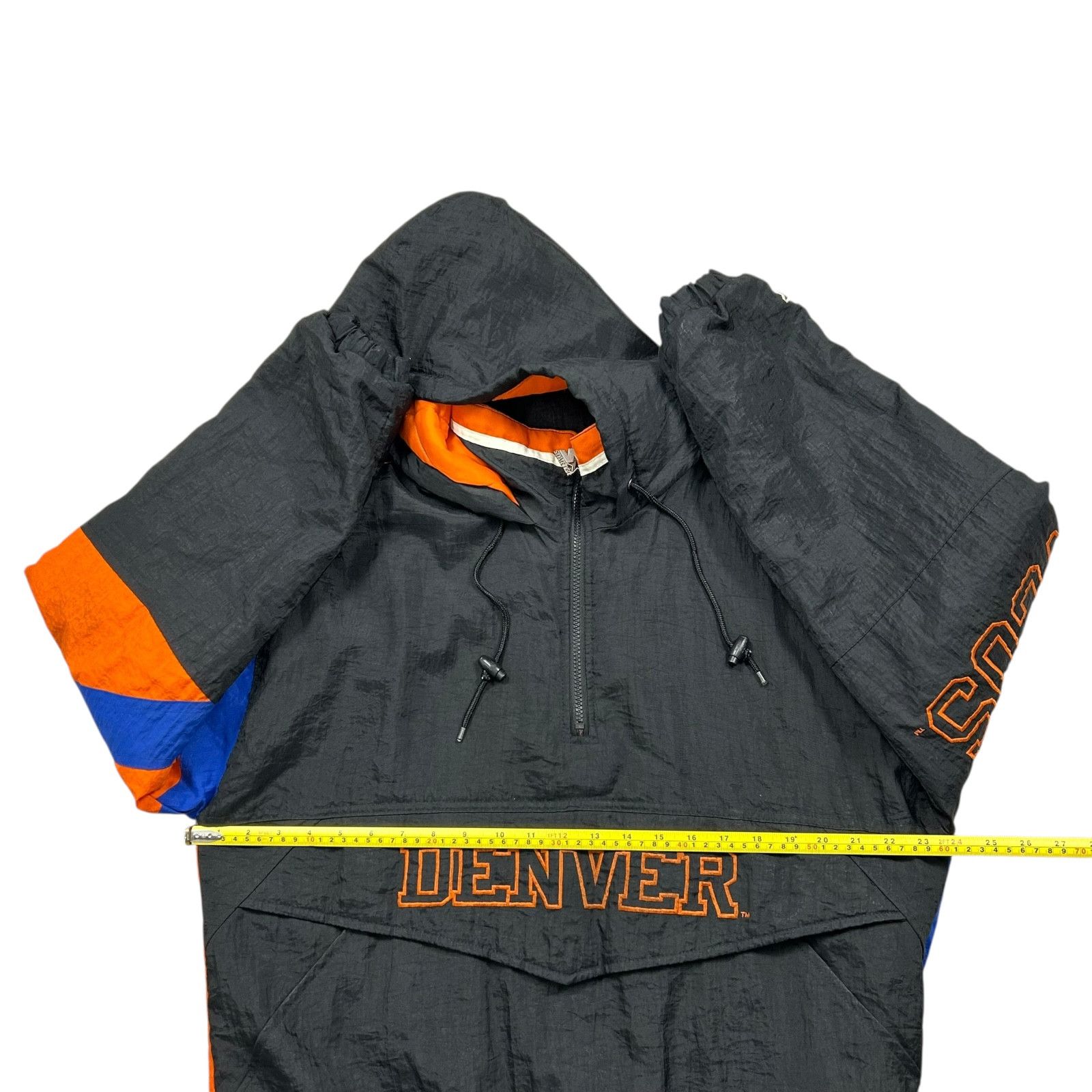 NFL VTG 90s NFL DENVER BRONCOS STARTER HOODED PUFFER JACKET Size US S / EU 44-46 / 1 - 14 Thumbnail