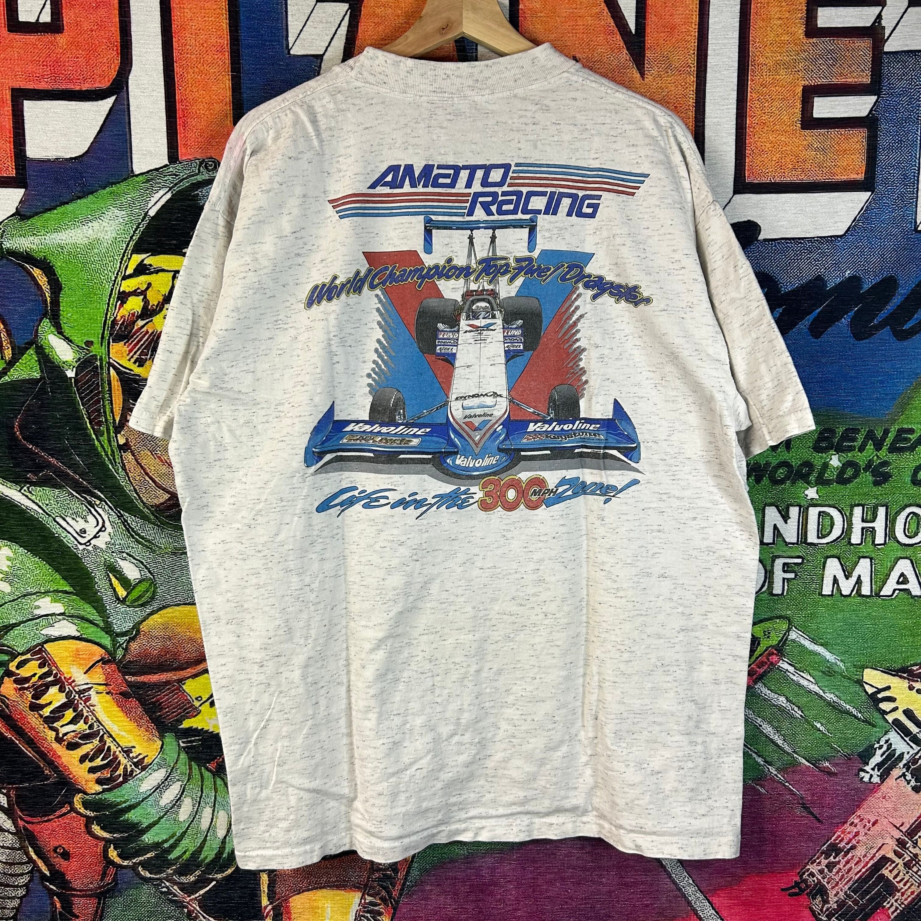 Vintage Vintage 90s Winston Drag Race Champion Tee Size XL Size US XL / EU 56 / 4 - 2 Thumbnail
