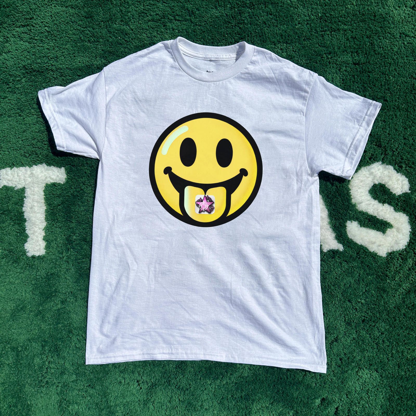 Japanese Brand L$D Tee White Yellow Size US M / EU 48-50 / 2 - 1 Thumbnail