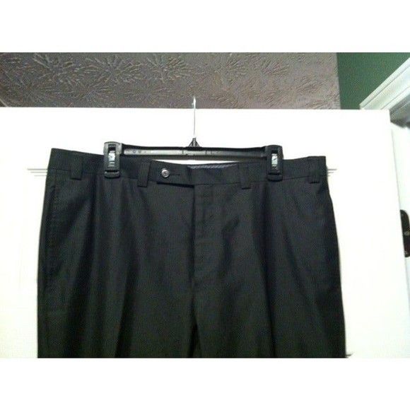 Calvin Klein CALVIN KLEIN MEN'S 76%POLYESTER 24%RAYON DRESS PANTS 36/30 Size 36R - 1 Thumbnail