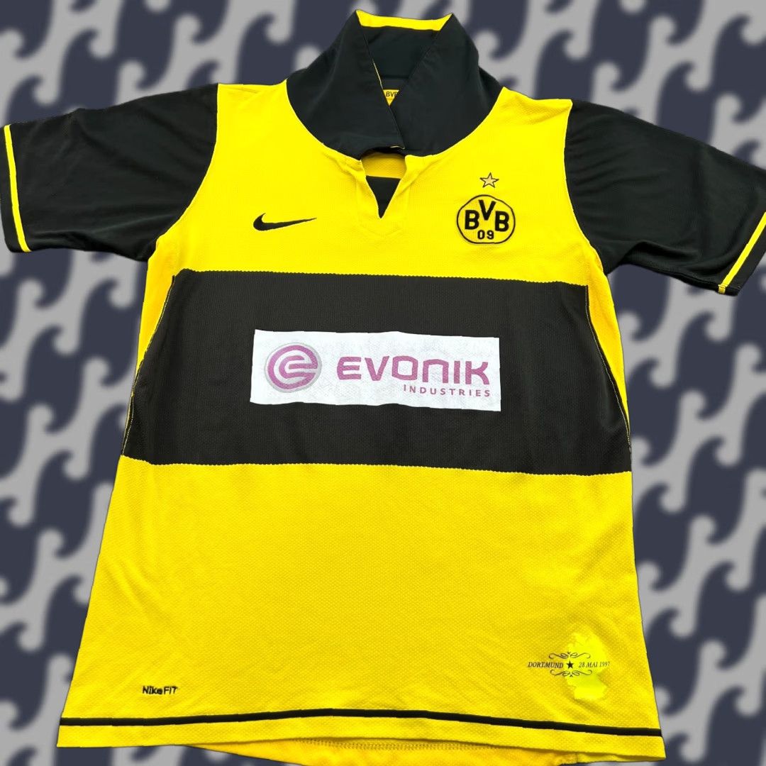 Nike Nike Burussia Dortmund 2007-2008 Home Football Jersey Short Sleeve Shirt S Adult Multicolor Nike Mens Womens Unisex Size US S / EU 44-46 / 1 - 1 Thumbnail