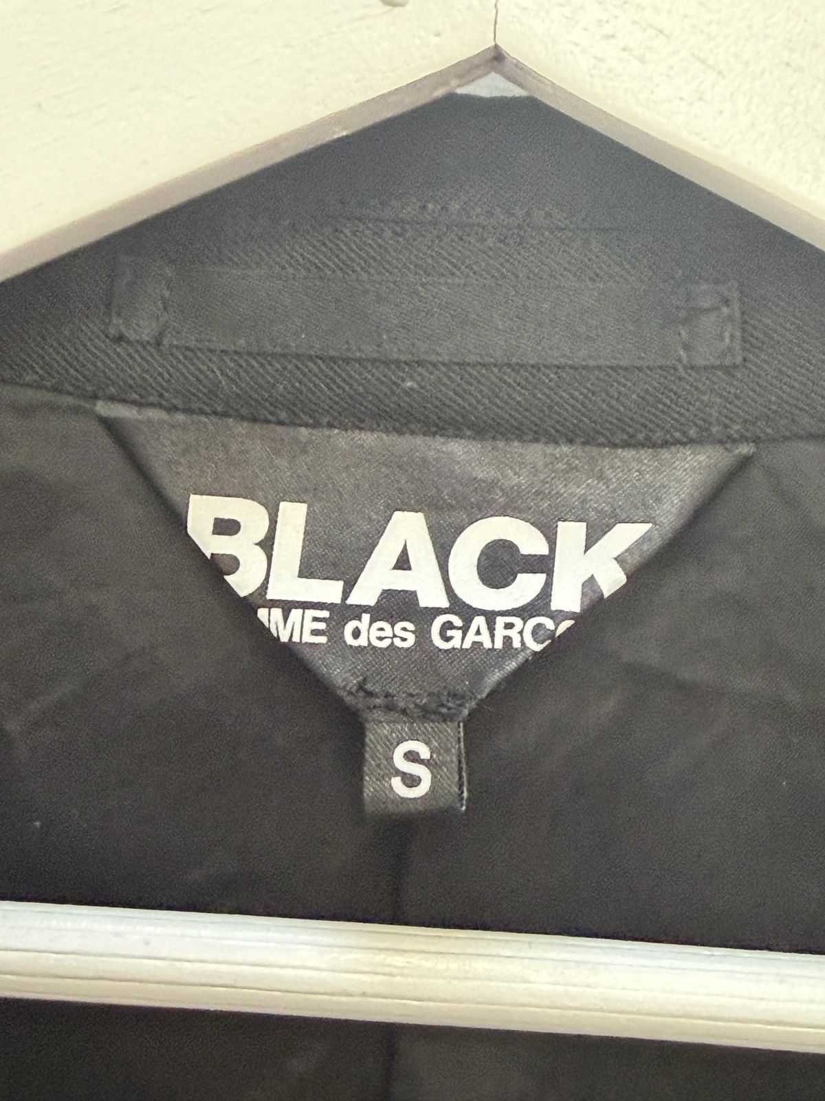 Comme des Garcons Black BLACK Comme des Garçons Deconstructed Cotton Blazer Size S / US 4 / IT 40 - 4 Thumbnail