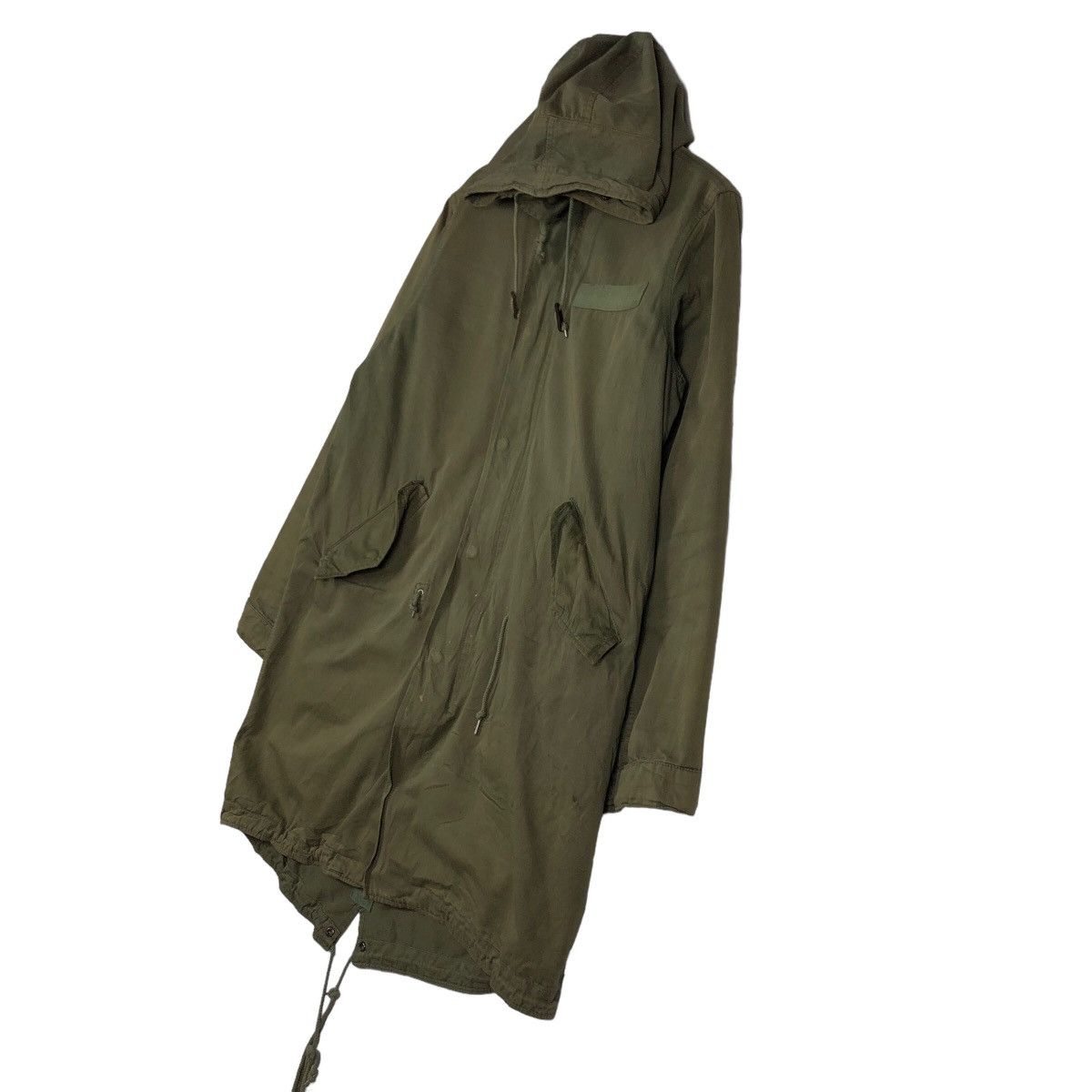 Japanese Brand 🔥Vintage Fish Tail Parka Jacket Biker Schott Multi Pocket Size US L / EU 52-54 / 3 - 2 Thumbnail