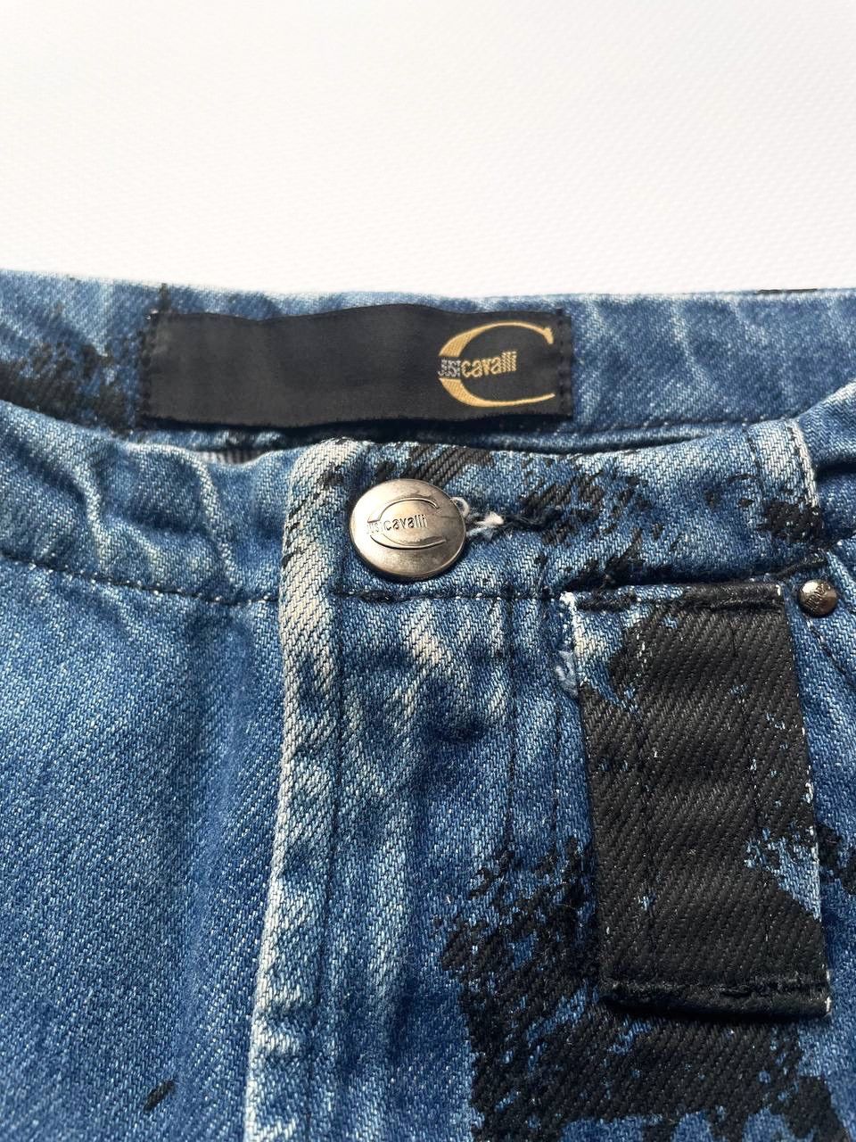 Just Cavalli Just Cavalli handprint painted print graphic denim pants Size 28" / US 6 / IT 42 - 5 Thumbnail