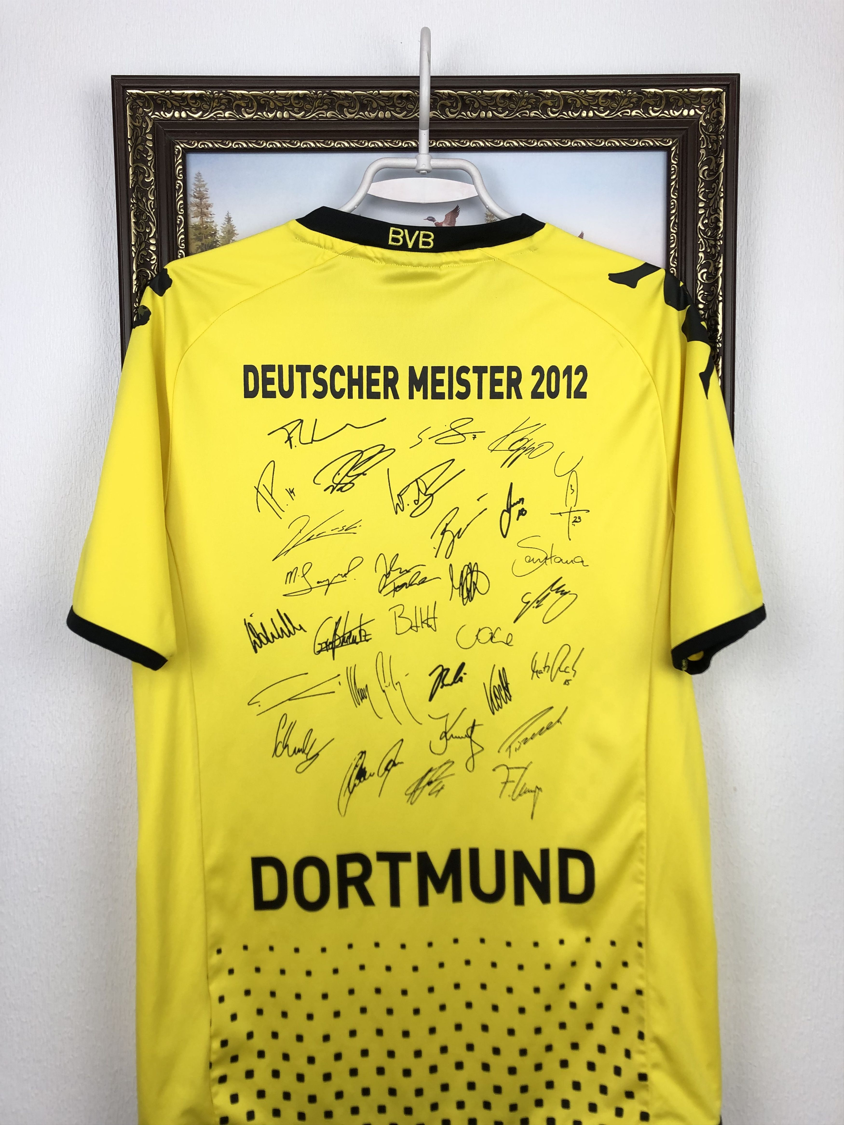Kappa Borussia Dortmund football shirt 2011 Soccer Kappa Jersey Size US M / EU 48-50 / 2 - 10 Thumbnail
