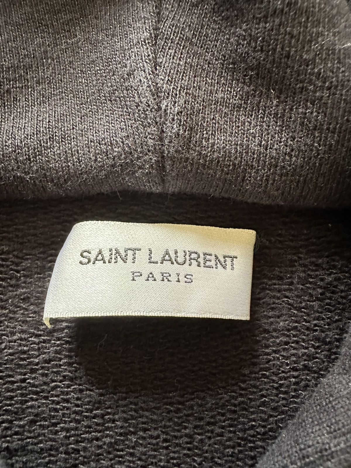 Saint Laurent Paris $990 🤑 Saint Laurent Rive Gauche logo black hoodie Small Size US S / EU 44-46 / 1 - 12 Thumbnail
