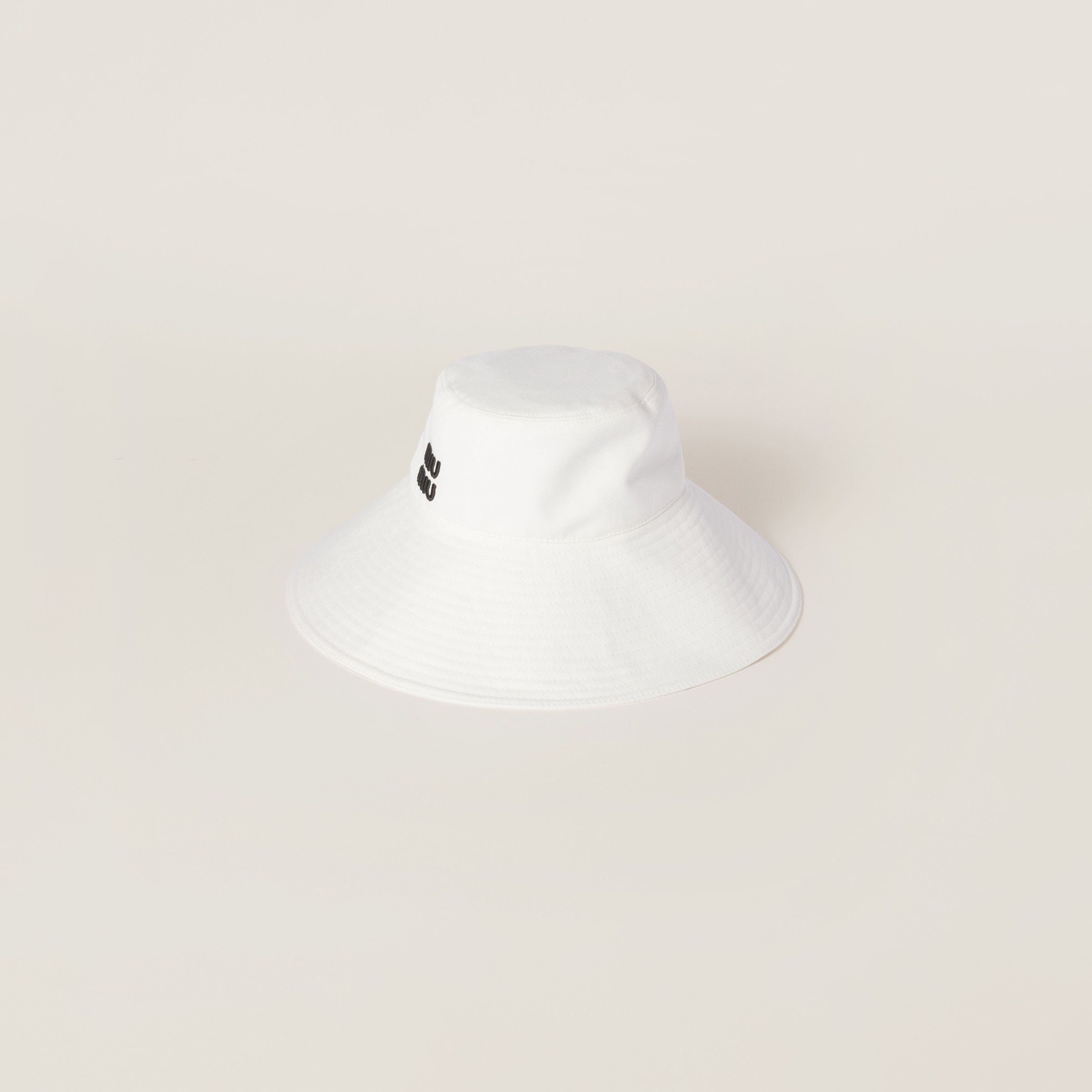 Miu Miu Miu Miu White Drill Bucket Cowboy Hat | Grailed