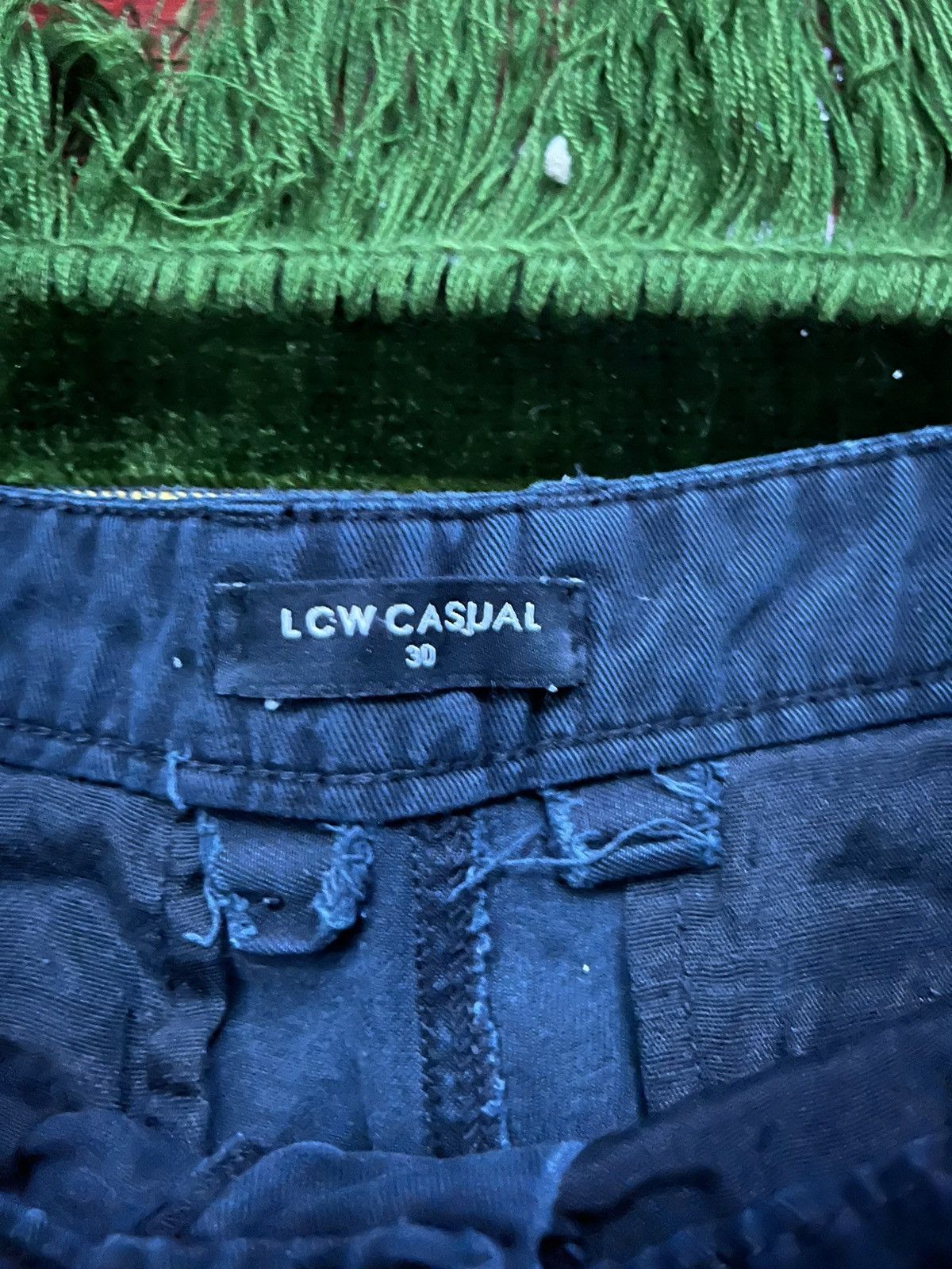 Other Vintage Black Cargo Pants Size US 30 / EU 46 - 4 Thumbnail