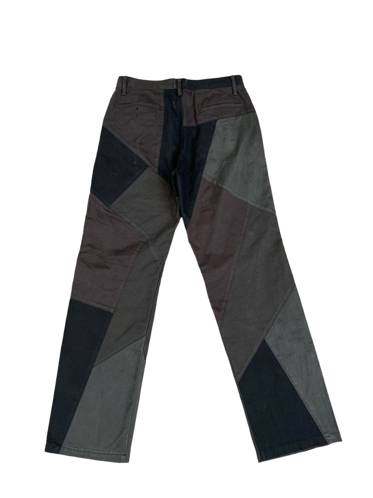 The Viridi-anne VIRUS Japan Multiple Patchwork Waxed Chinos Trouser Pant Size US 30 / EU 46 - 2 Thumbnail