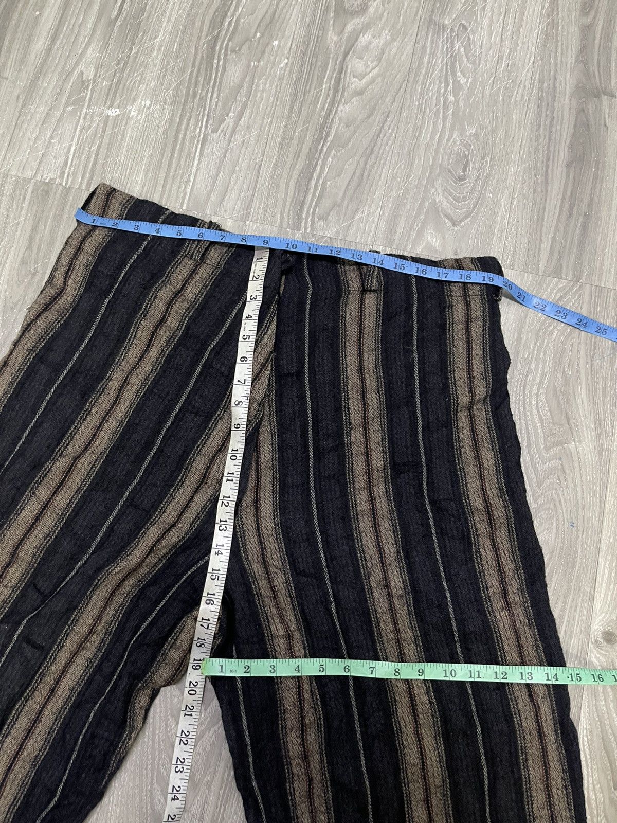 Vivienne Westwood Vintage Vivienne Westwood Striped Wool Blend Trousers Size US 40 / EU 56 - 19 Thumbnail