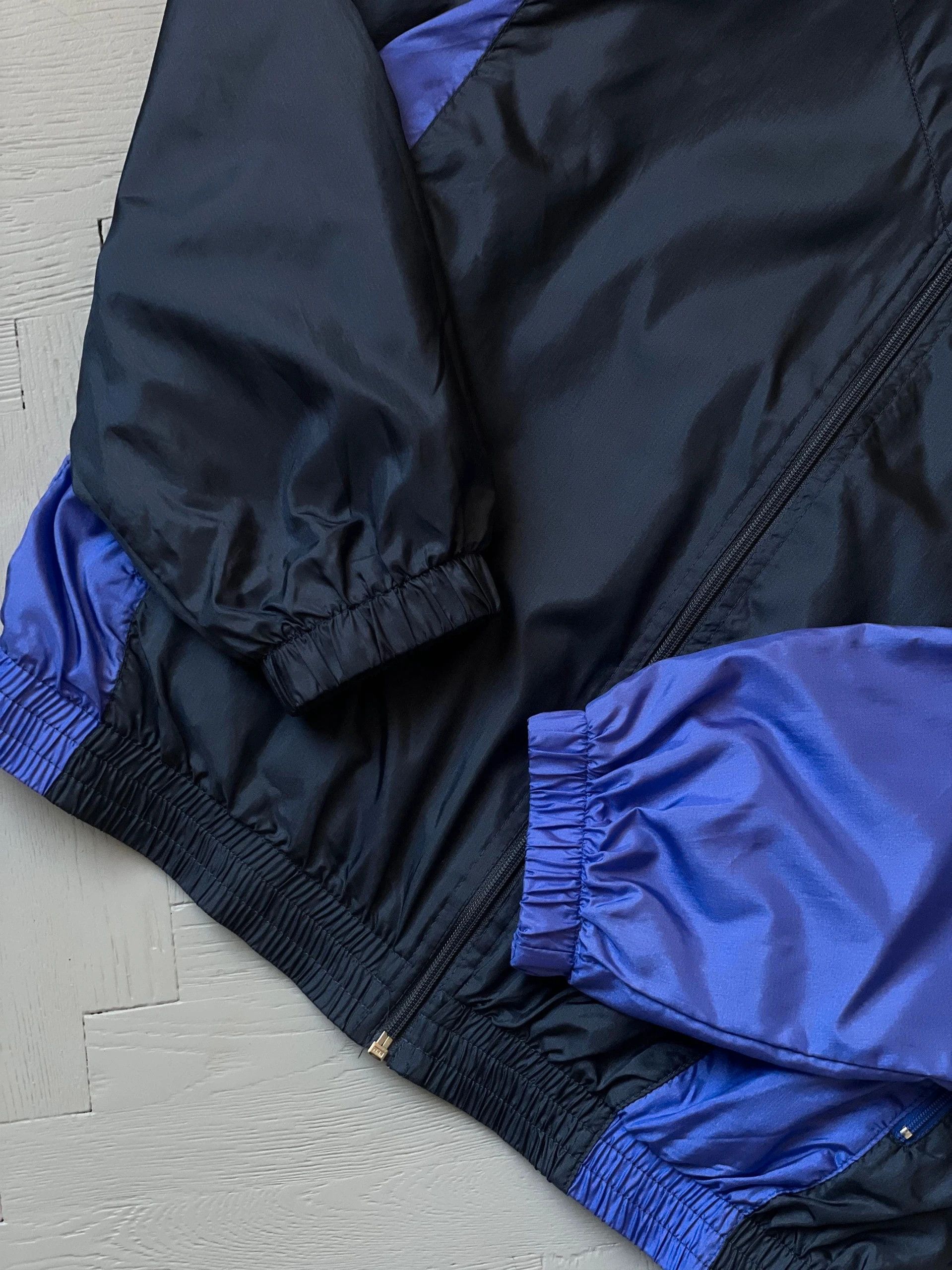 Nike × Vintage Vintage Nike Full Zip Retro Track Jacket Neon/Blue Size US M / EU 48-50 / 2 - 5 Thumbnail