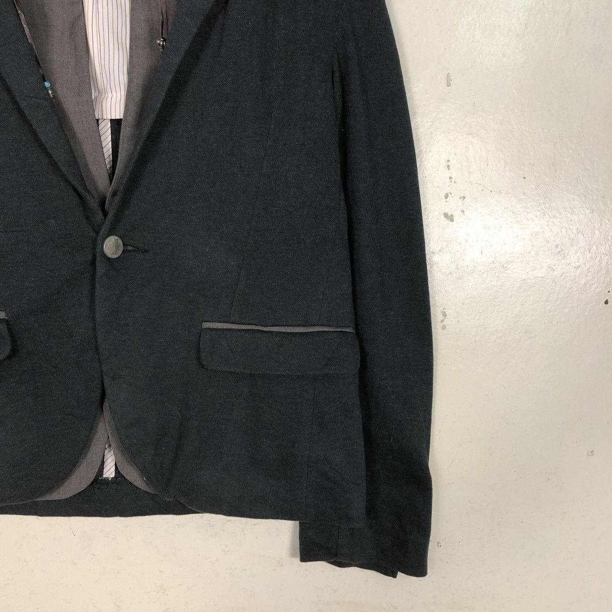 Japanese Brand Biker Double Layer Jacket BrthBreath Punk Style Number Nine Size US M / EU 48-50 / 2 - 7 Thumbnail