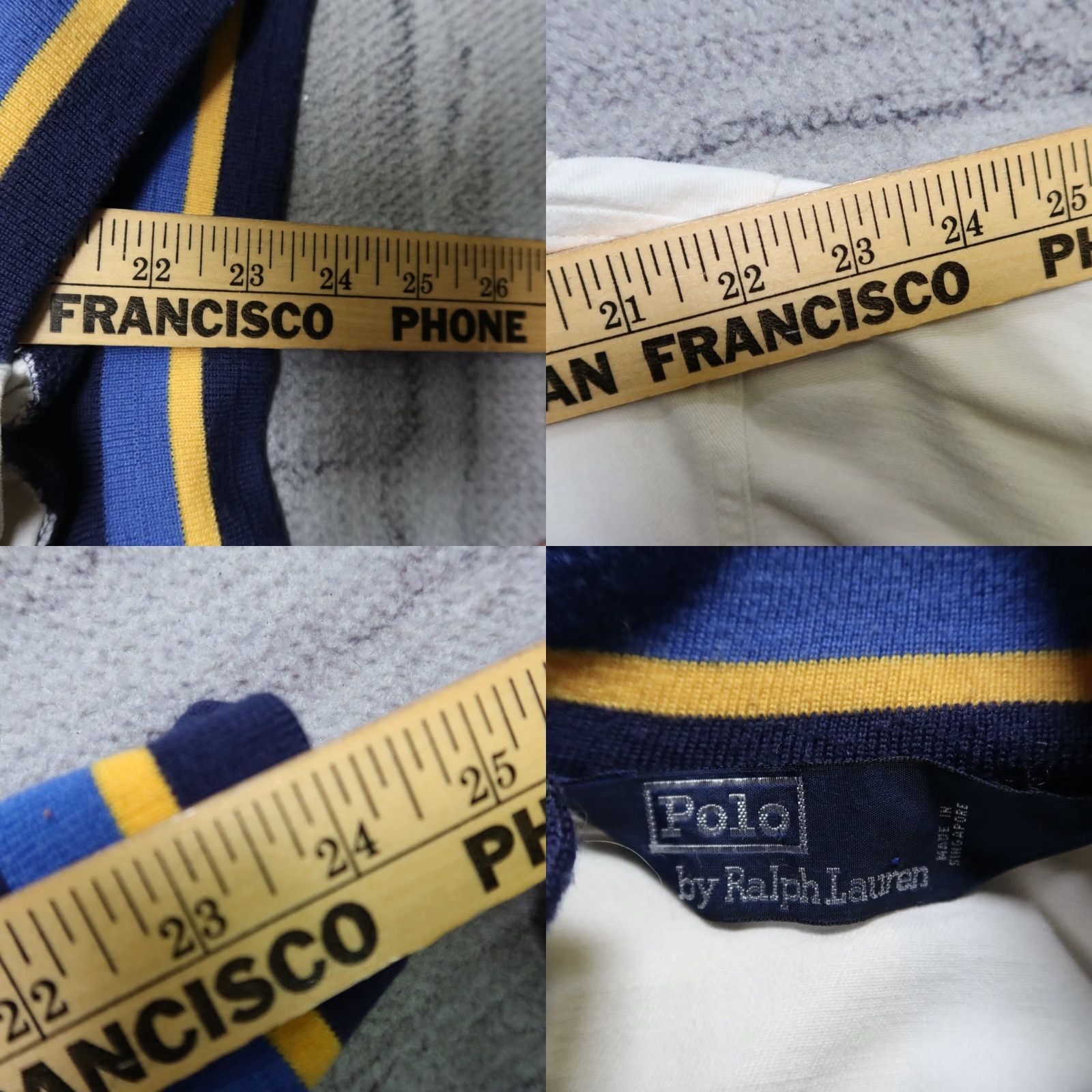 Polo Ralph Lauren Vintage Polo Ralph Lauren Jacket L White Mens Jacket Size US L / EU 52-54 / 3 - 8 Thumbnail