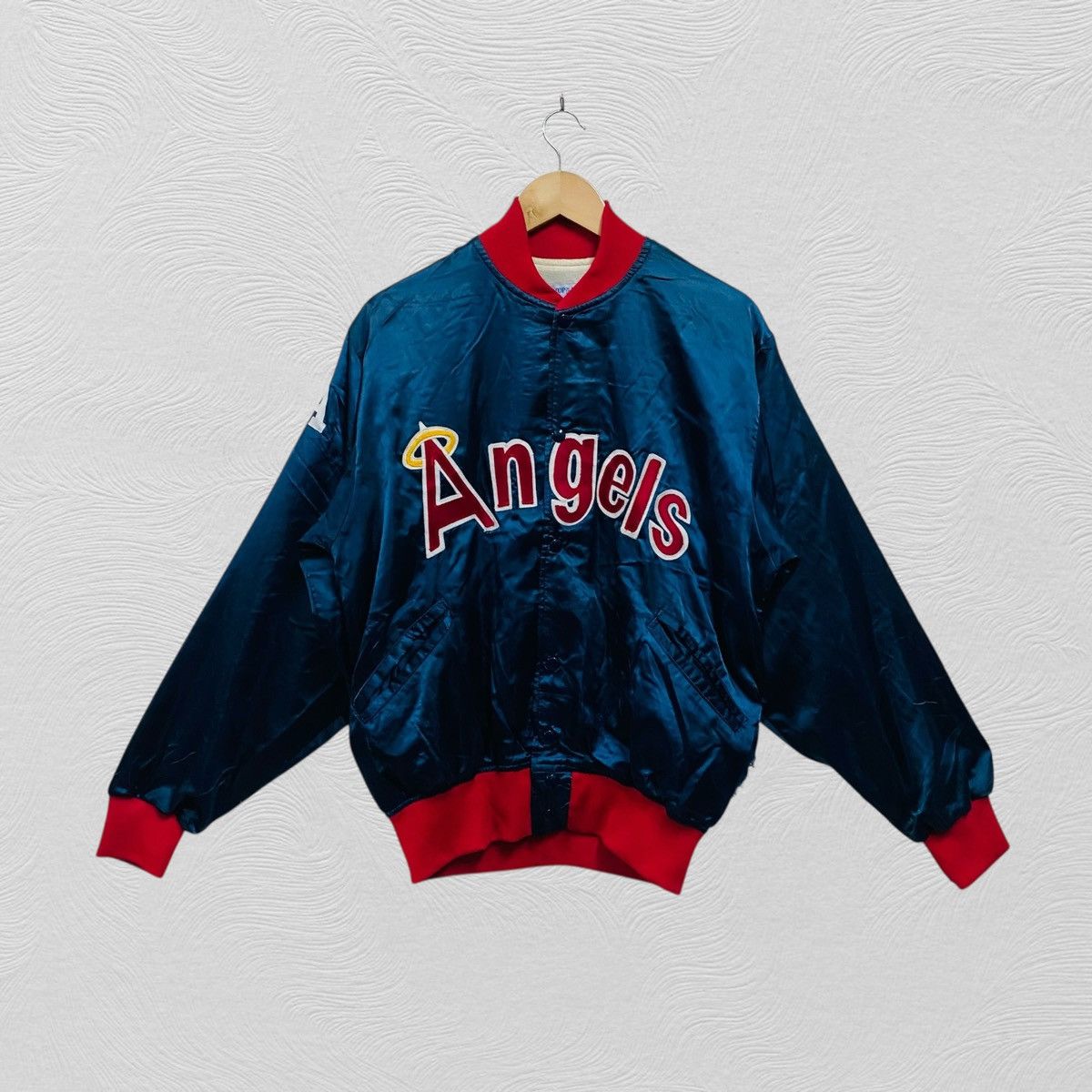 MLB Vintage 80s Los Angeles Angels MLB jacket Size US L / EU 52-54 / 3 - 1 Thumbnail