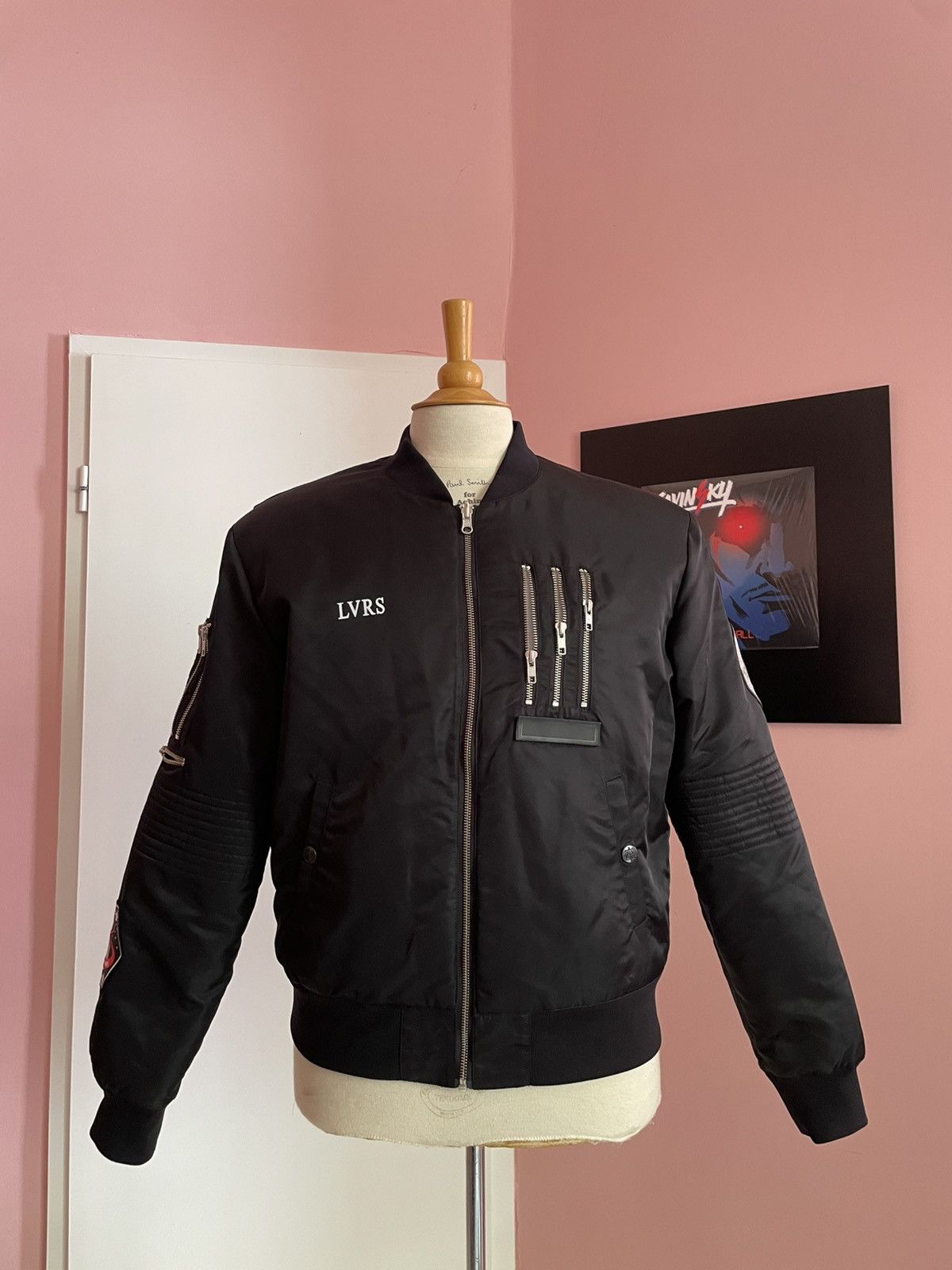 Surface To Air 2013 S2A x Theophilus London LVRS Reversible Space Bomber XL Size US XL / EU 56 / 4 - 5 Thumbnail