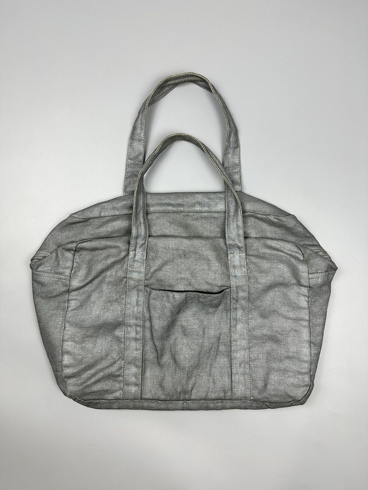 A.P.C. Rare Vintage APC Waxed Linen Tote Bags Size ONE SIZE - 3 Thumbnail