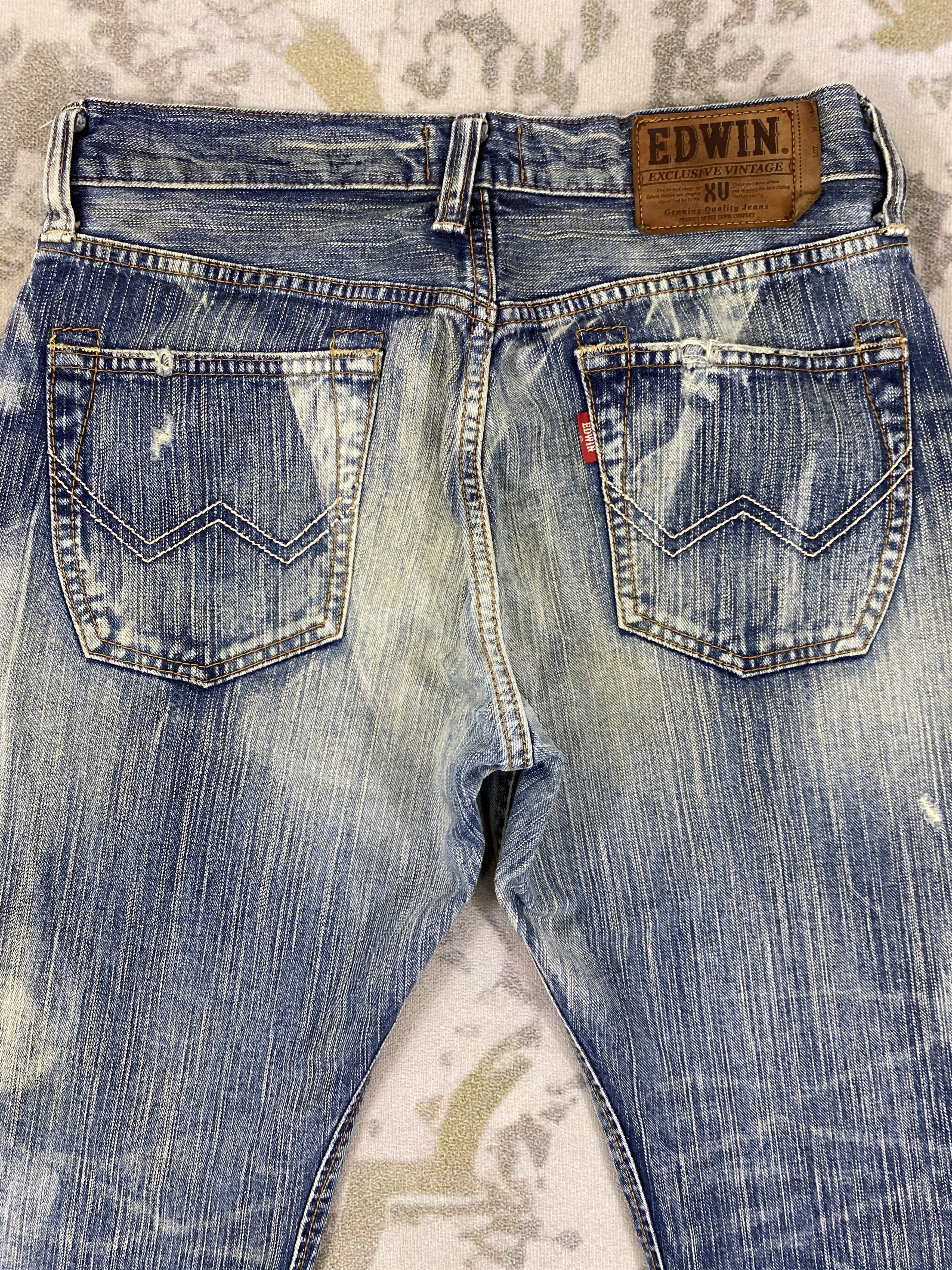 If Six Was Nine Vintage Edwin IF SIX WAS NINE STYLE 31x31.5 Denim- JN3551 Size US 31 - 4 Thumbnail