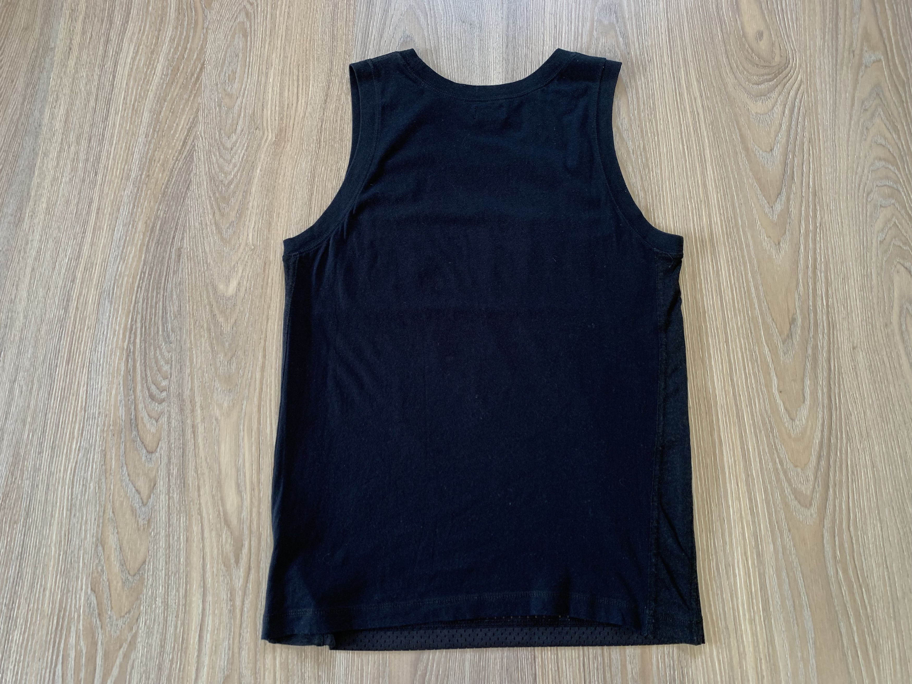 Diesel Diesel Cotton Black Mesh Sleeveless Shirt Size US M / EU 48-50 / 2 - 3 Thumbnail